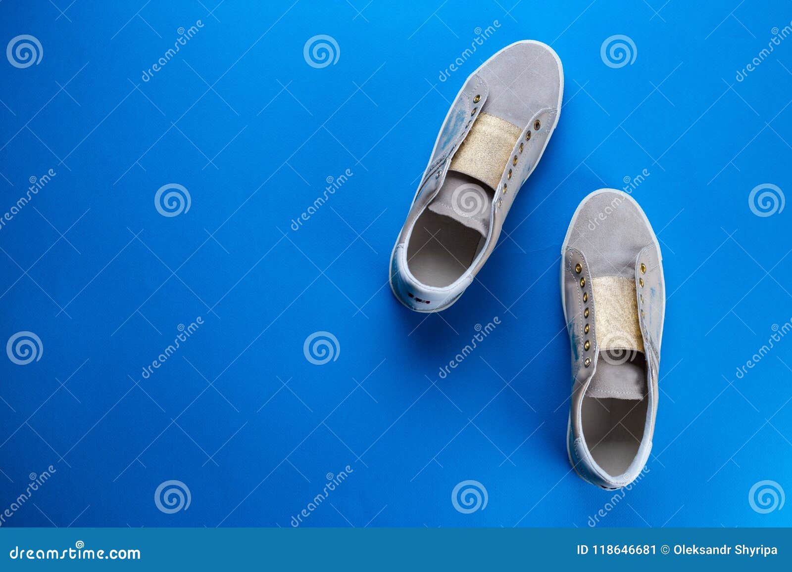 Women`s shoes top view stock image. Image of color, jogging - 118646681
