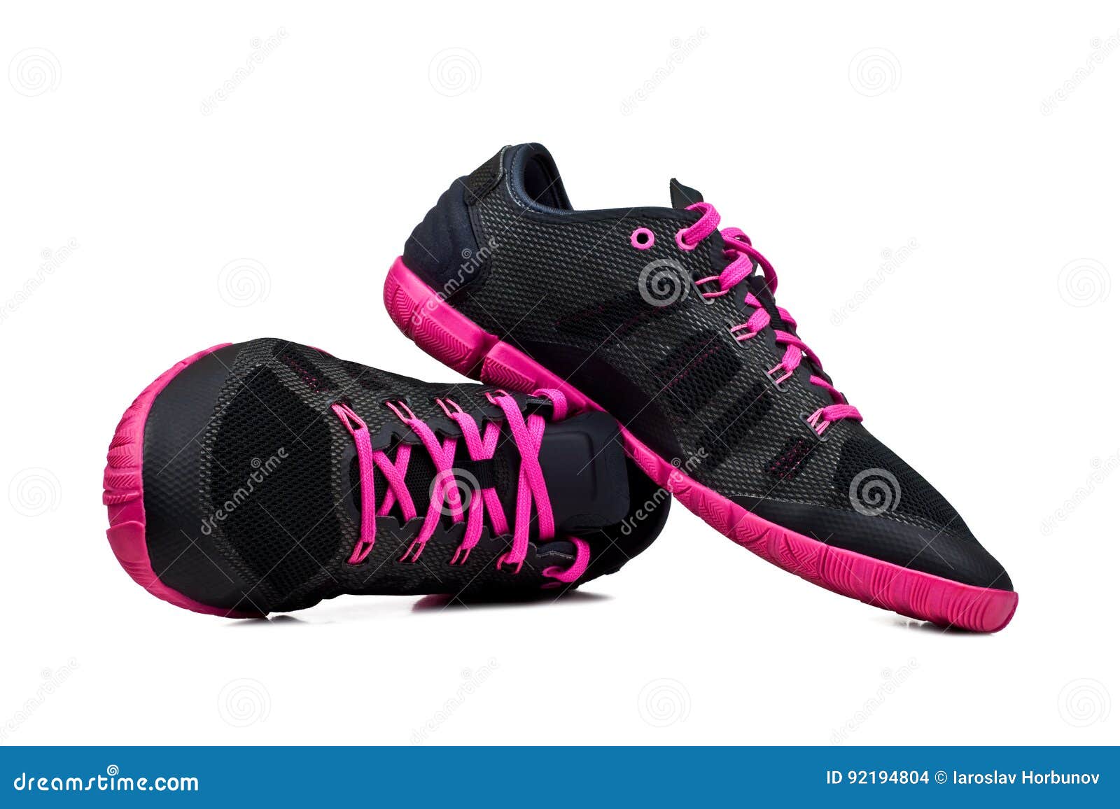 Women`s Sneakers Isolated on White Background Stock Photo - Image of ...