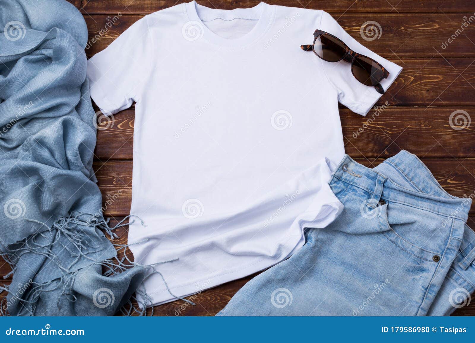 Women T Shirt Mockup With Turquoise Scarf Stock Photo Image Of Casual Blank Women T Shirt Mockup With Turquoise Scarf Stock Photo Image Of Casual Blank