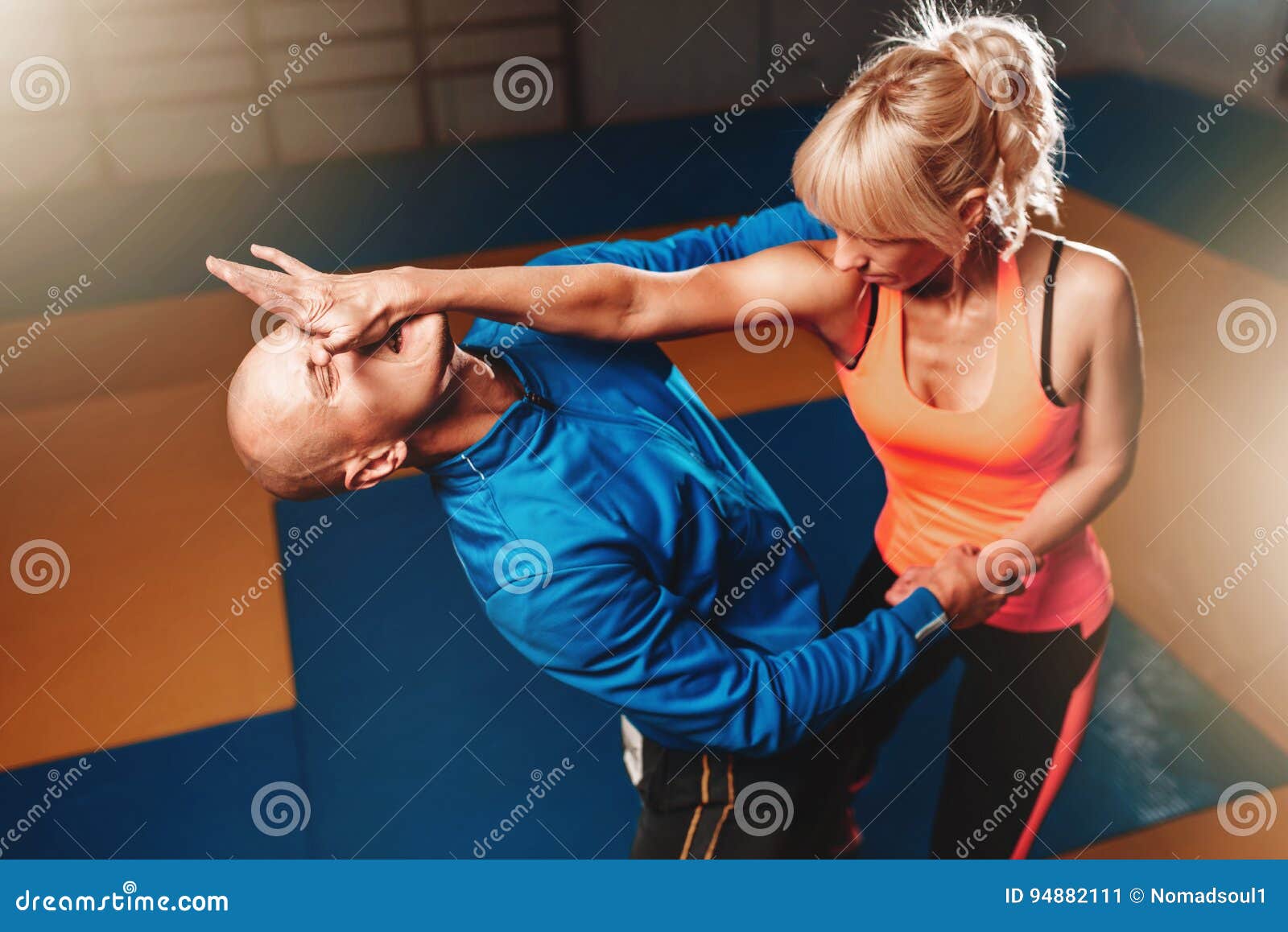 women self defense technique, martial art