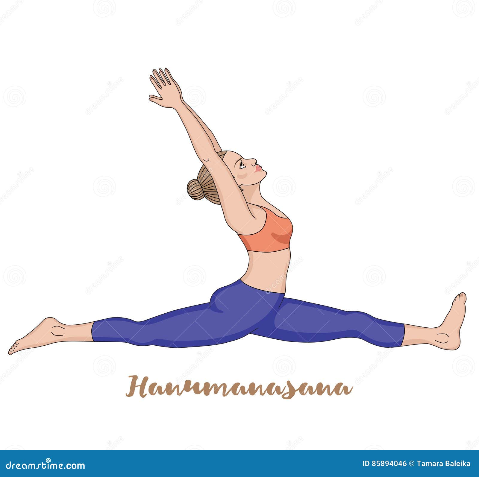 Hanumanasana | Splits or Monkey Pose | Steps | Benefits | Precautions