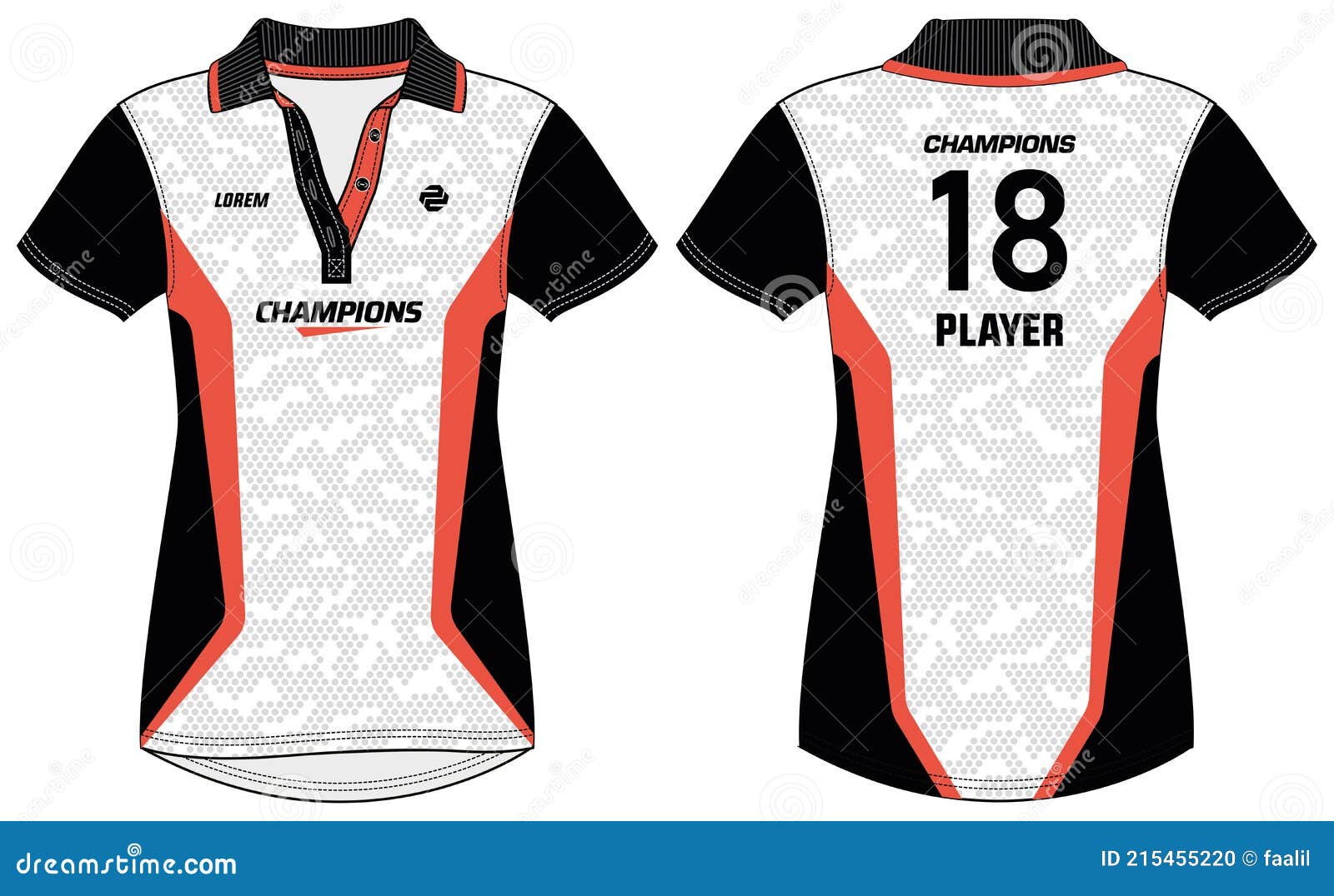 ladies jersey design