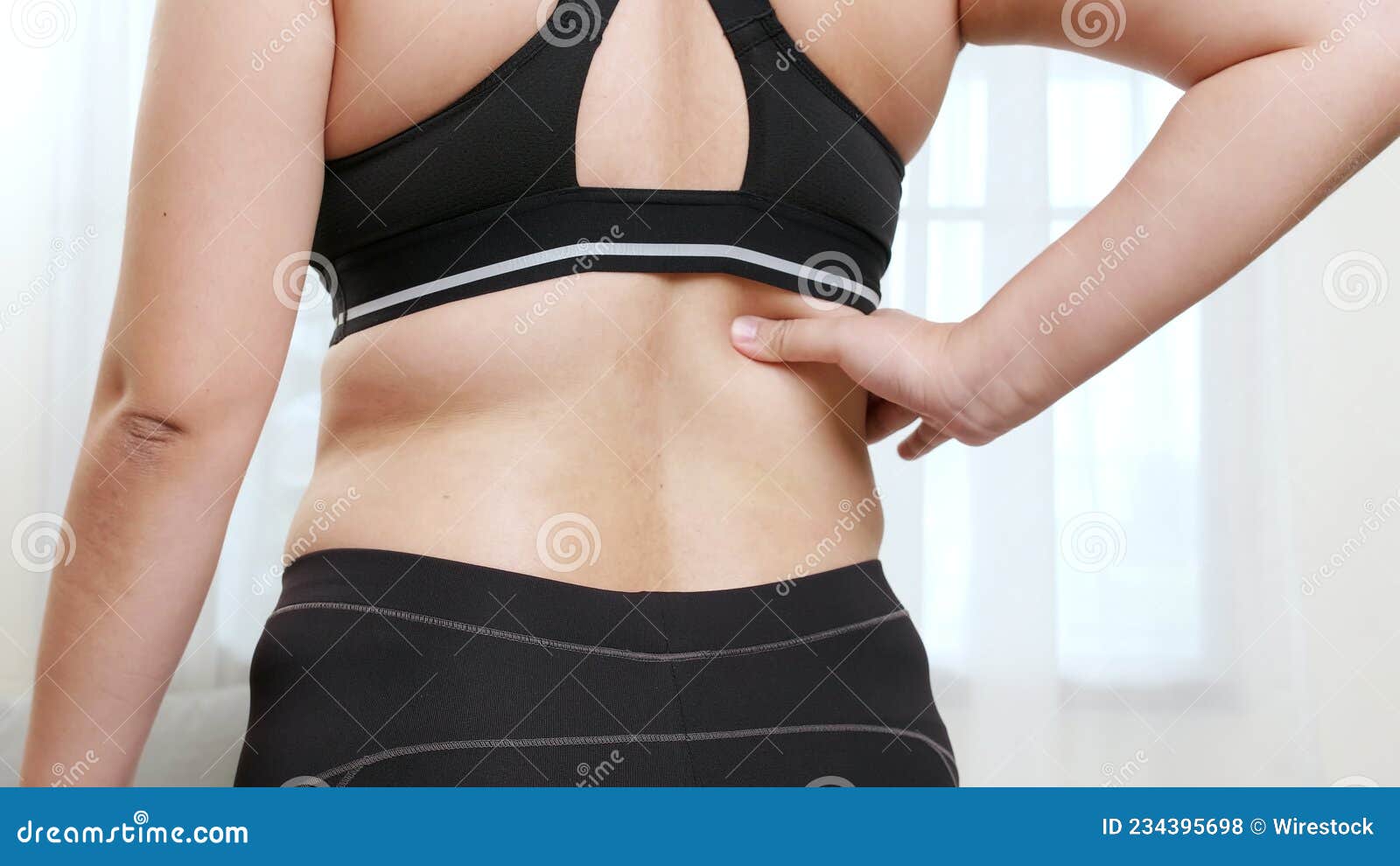 Female Muscular Anatomy Rear View Stock Photos - Free & Royalty-Free Stock  Photos from Dreamstime