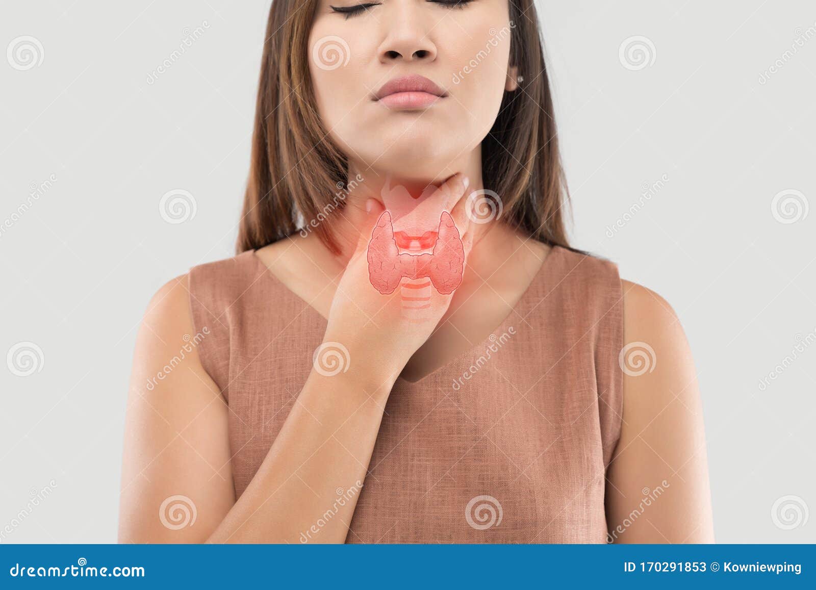 women thyroid gland control