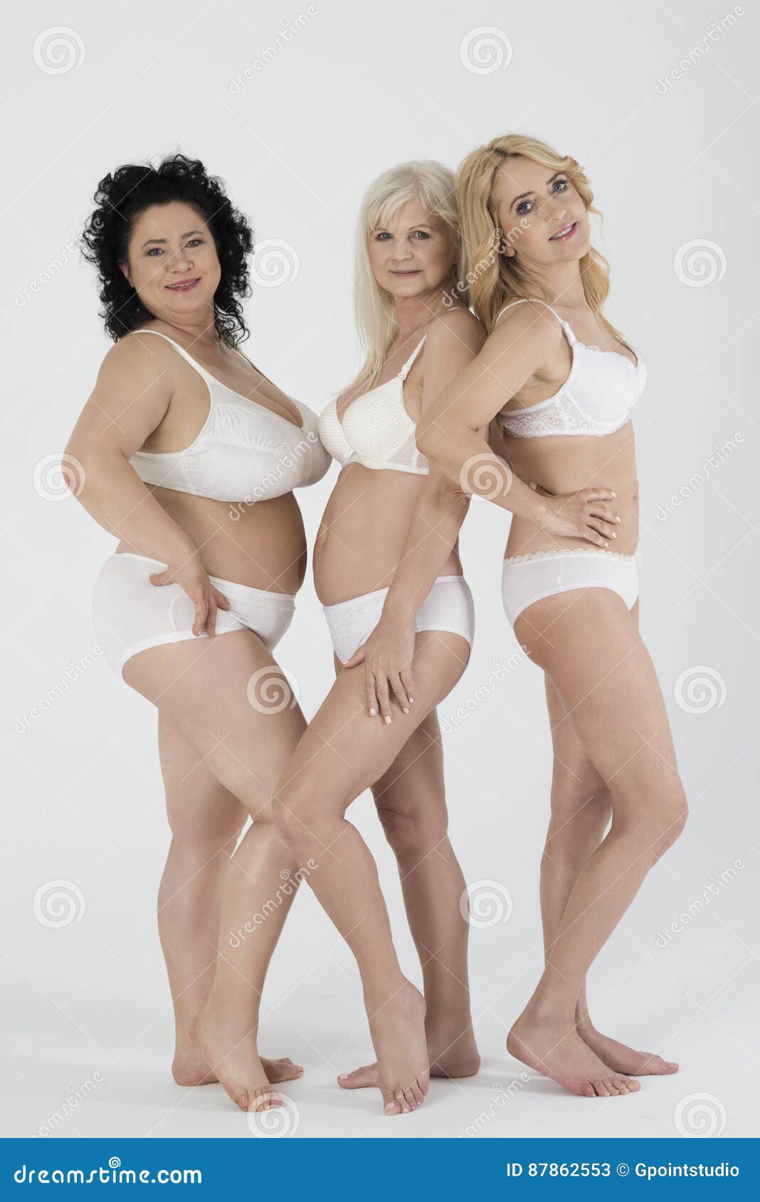 Women in underwear stock image. Image of care, holding - 87862553