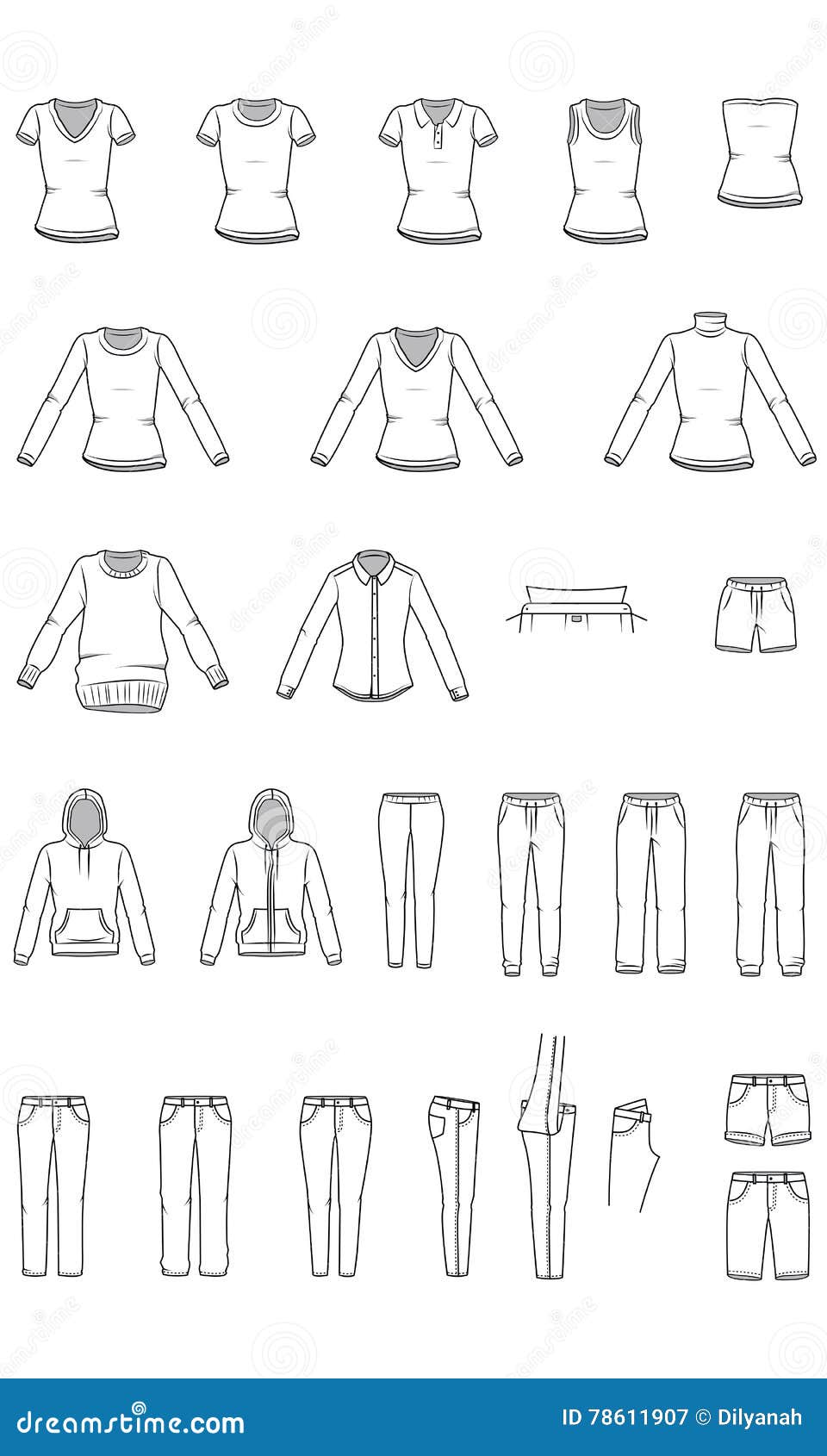 womens clothes , garment  , 
