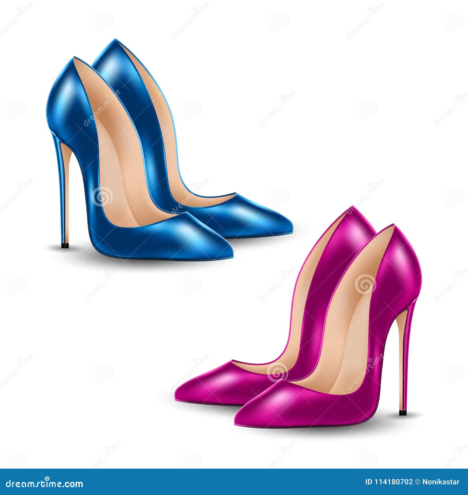 Classic Heels High Shoes Template Stock Illustrations – 25 With Regard To High Heel Shoe Template For Card
