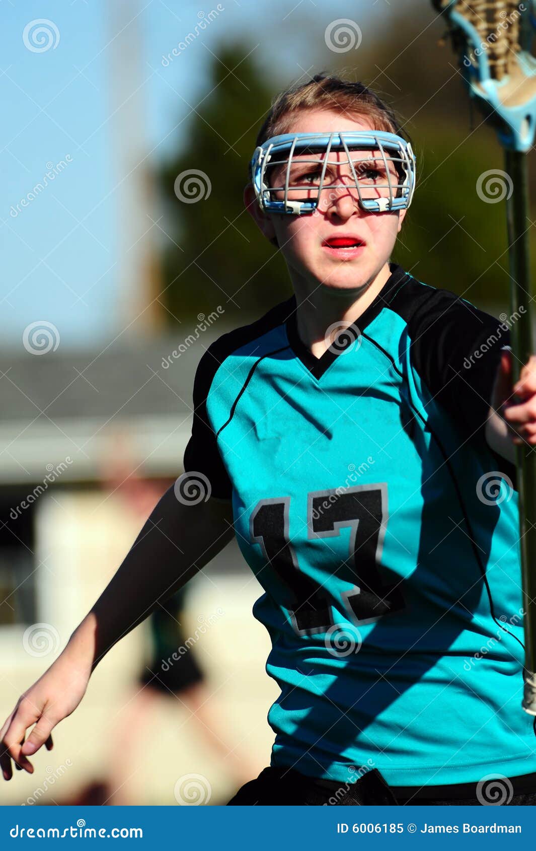 Womens LAX defender stock image. Image of game, sport 6006185