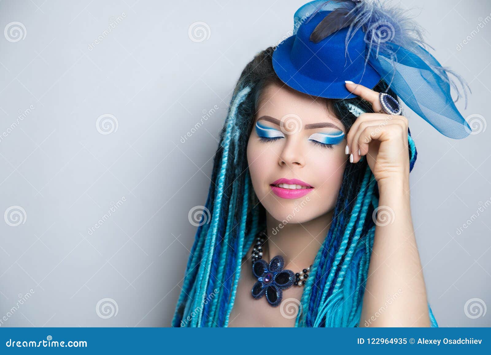 Wonan Hair Dreadlocks Braided Stock Image Image Of Future