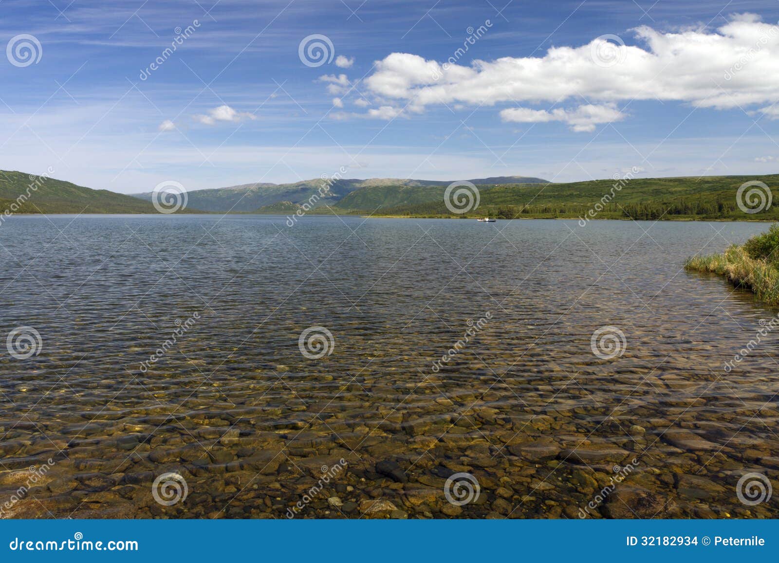 Wonder Lake stock photo. Image of national, relax, denali 32182934