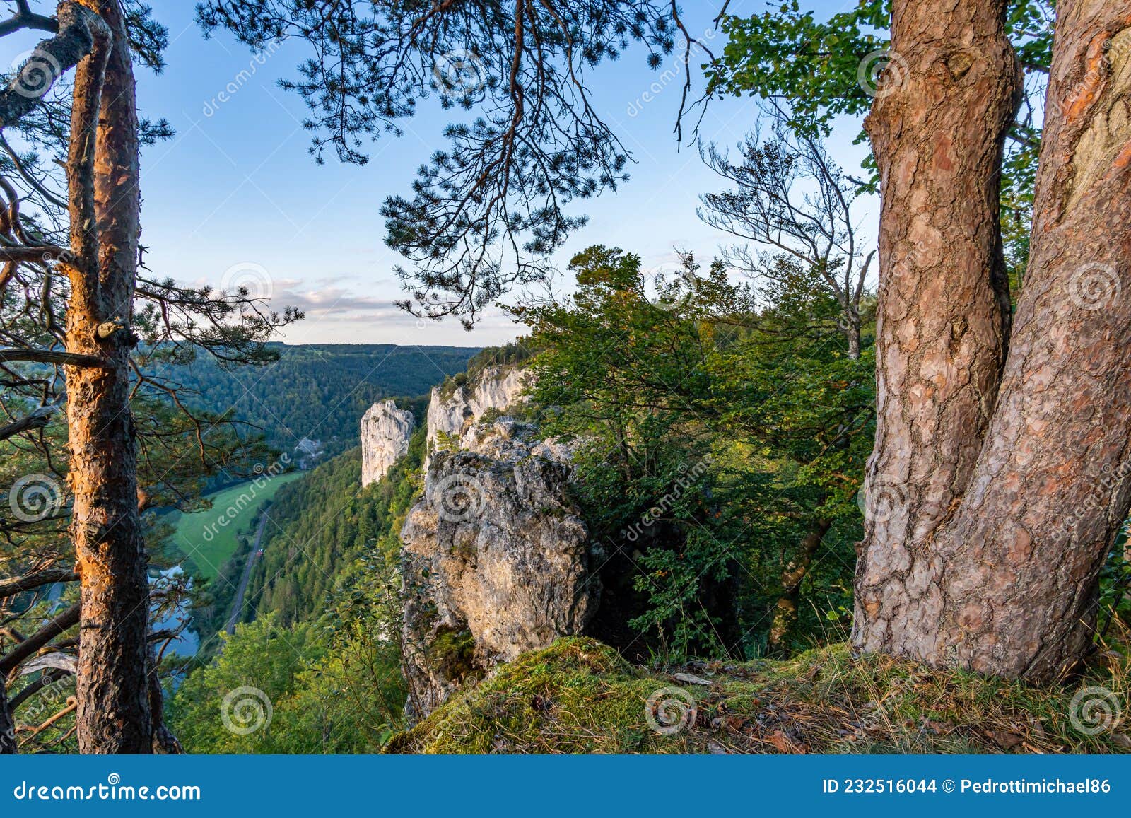 wonderful autumn hike near beuron in the upper danube nature park