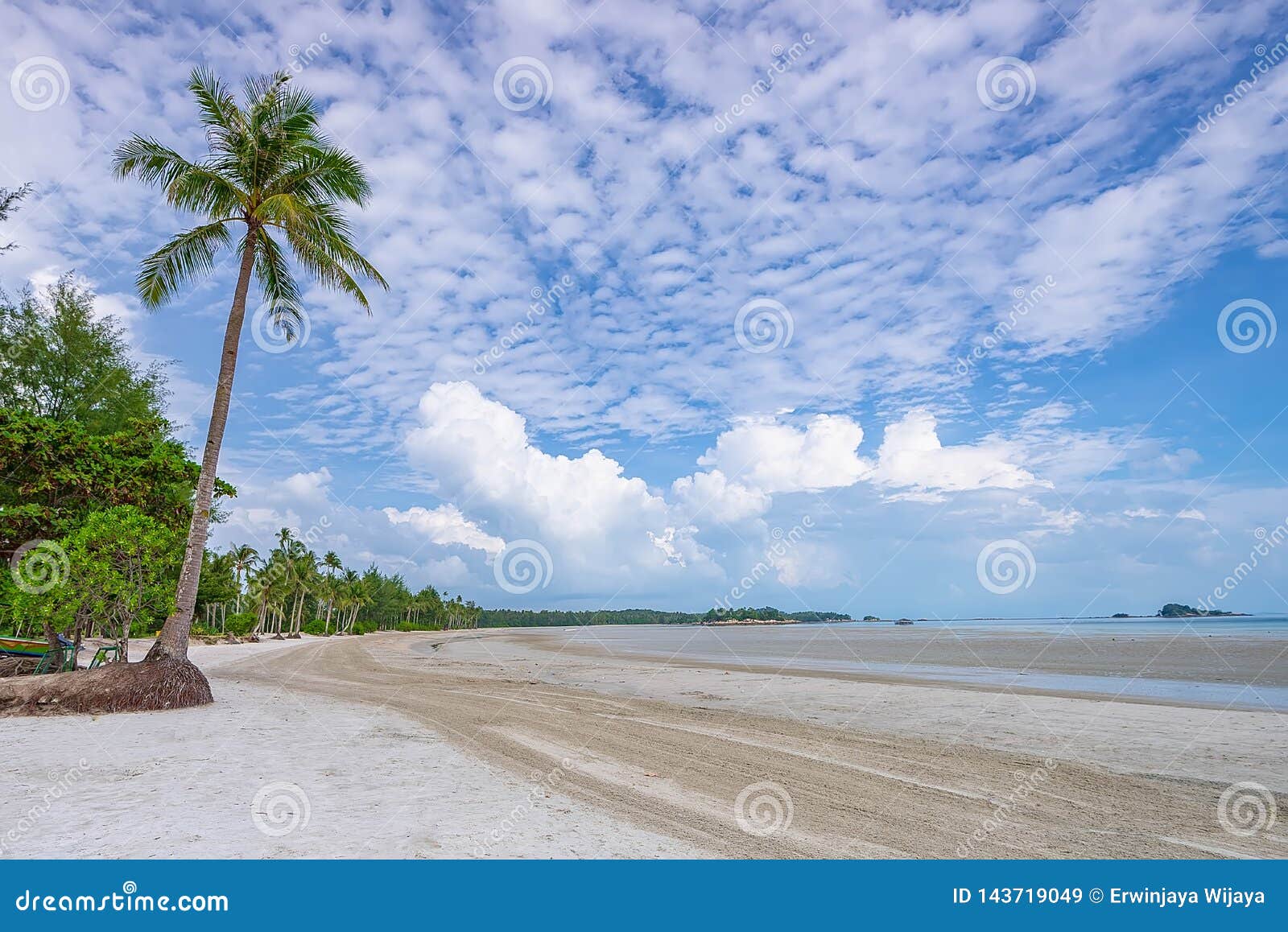 wonderful beach view at batam bintan indonesia