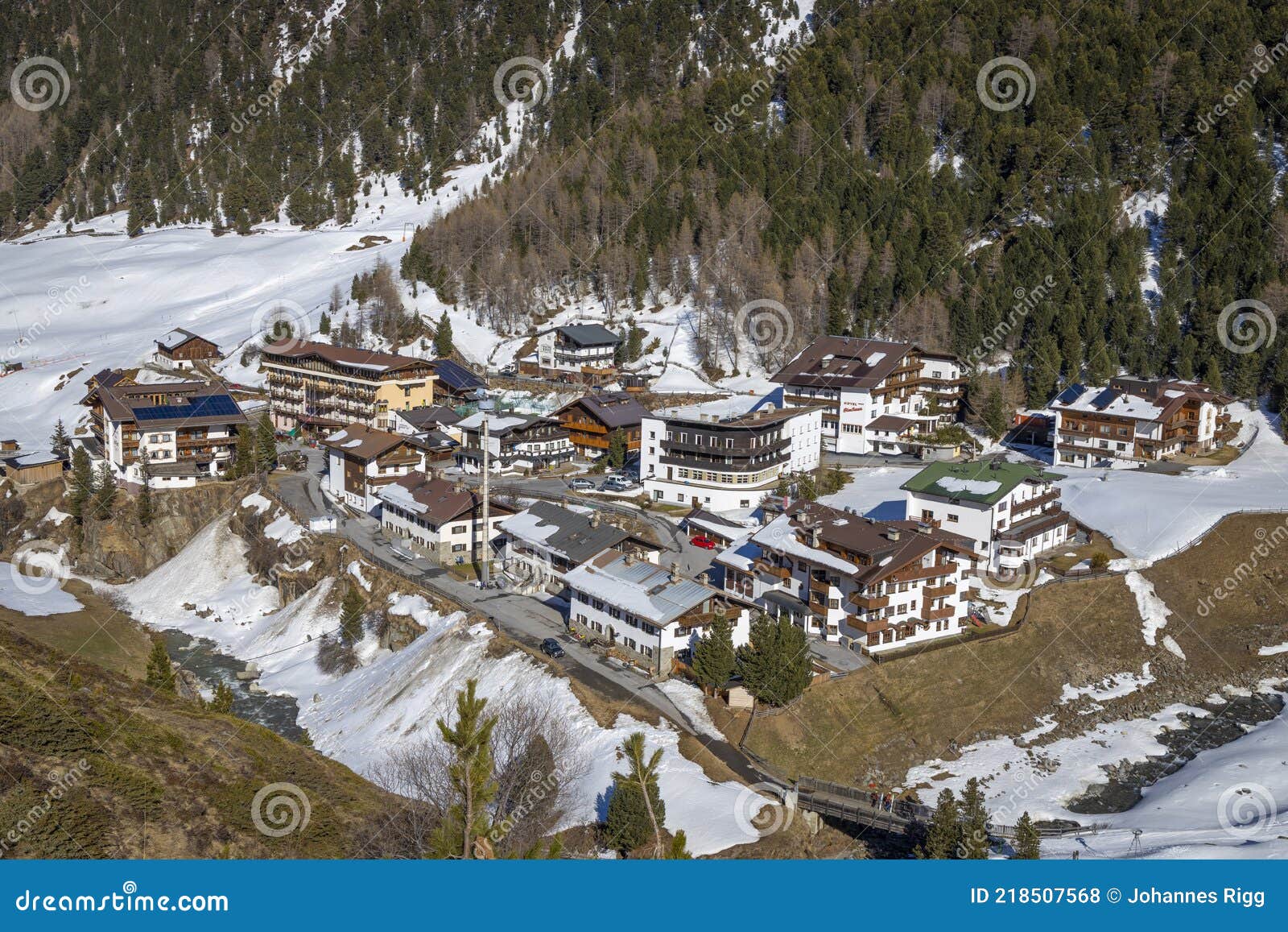 the village vent in the venter valley in tirol, austria