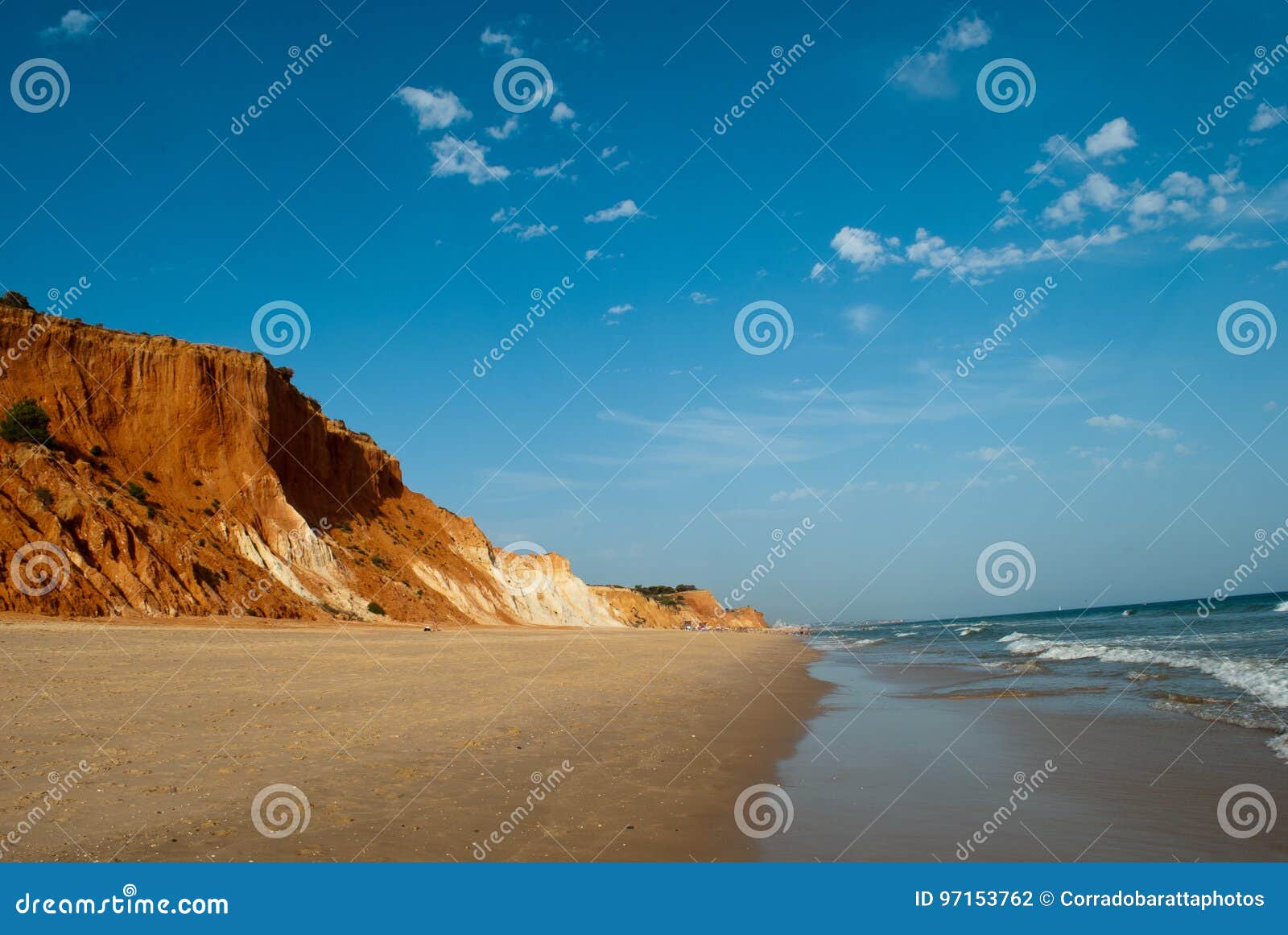 beautiful coasts and dunes on the atlantic ocean