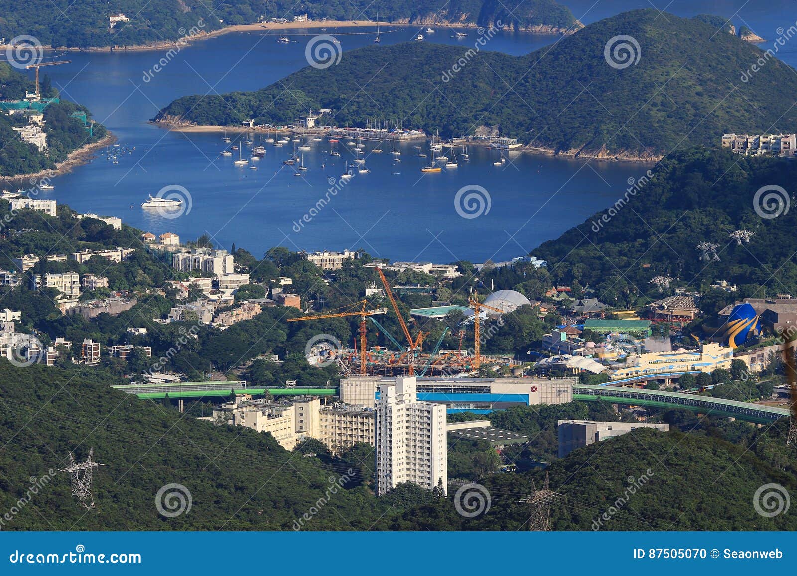WONG CHUK HANG View from the Peak Editorial Image Image of home