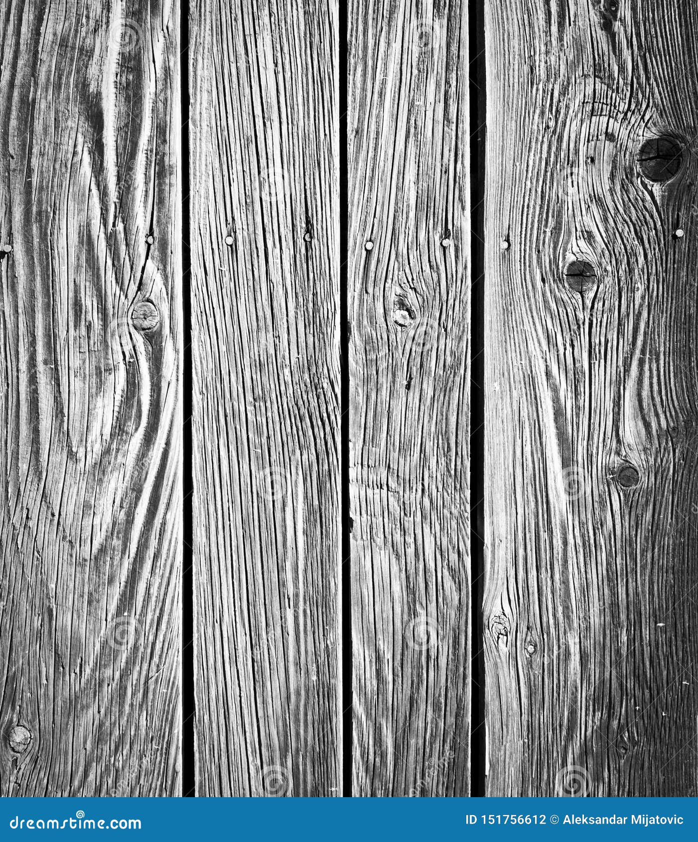 Wood Background in Black and White Stock Photo Image of grungy, antique 151756612