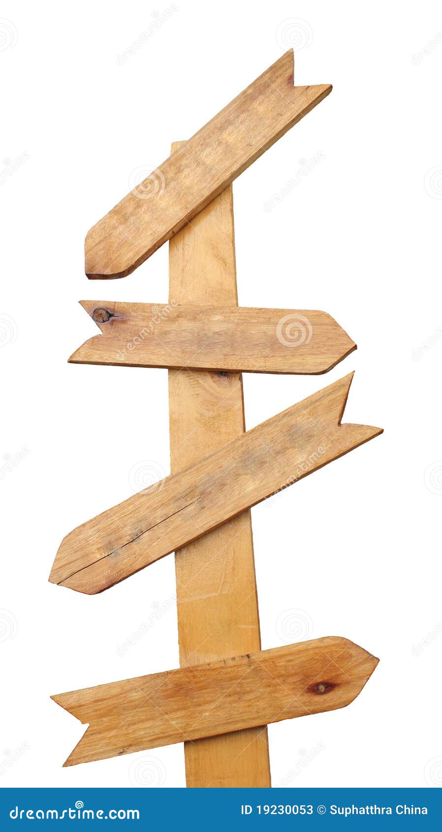 Wood blank direction sign stock image. Image of brown 19230053