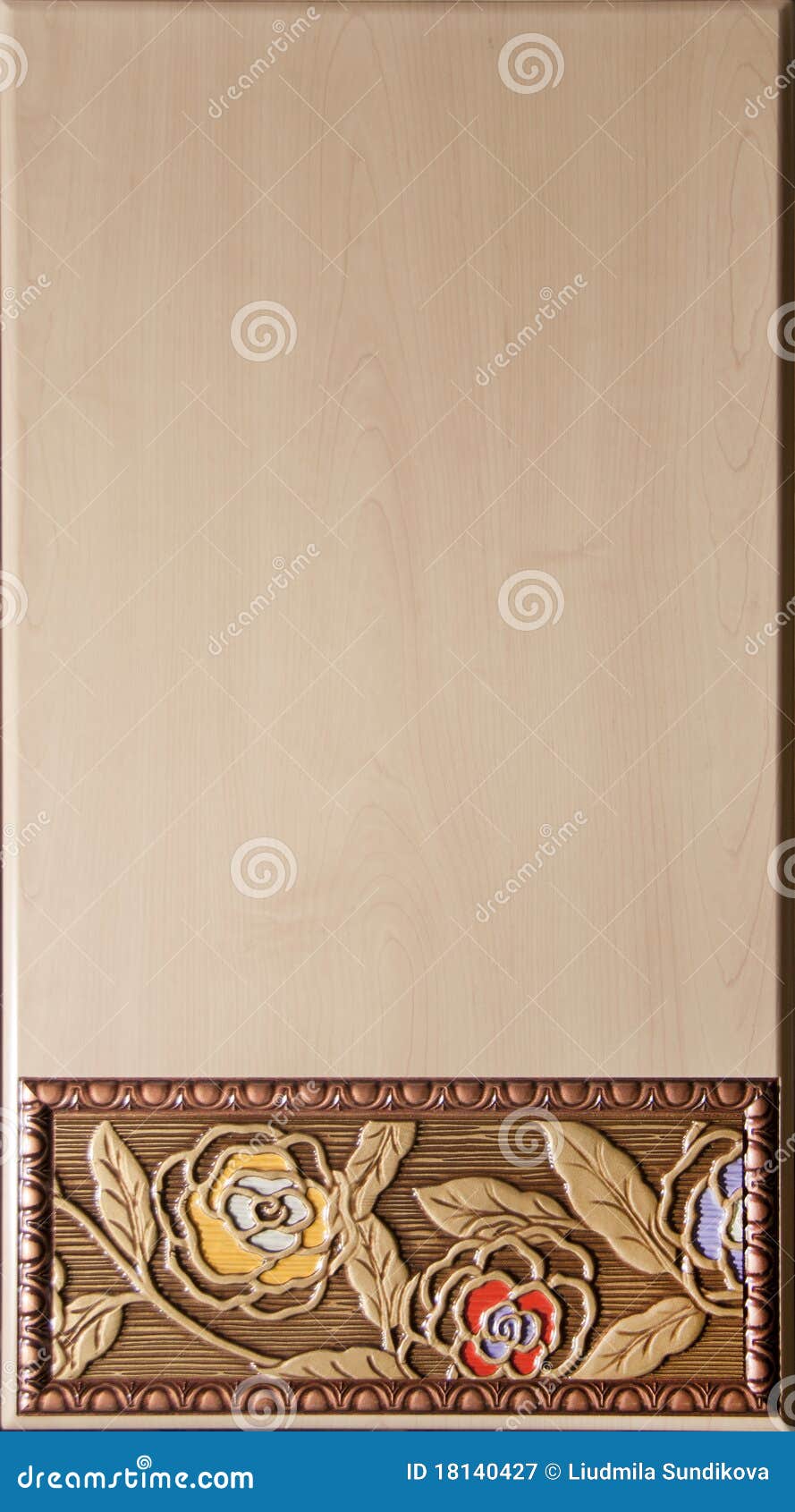 Wood Block for Decoration and Interiors Stock Image Image of
