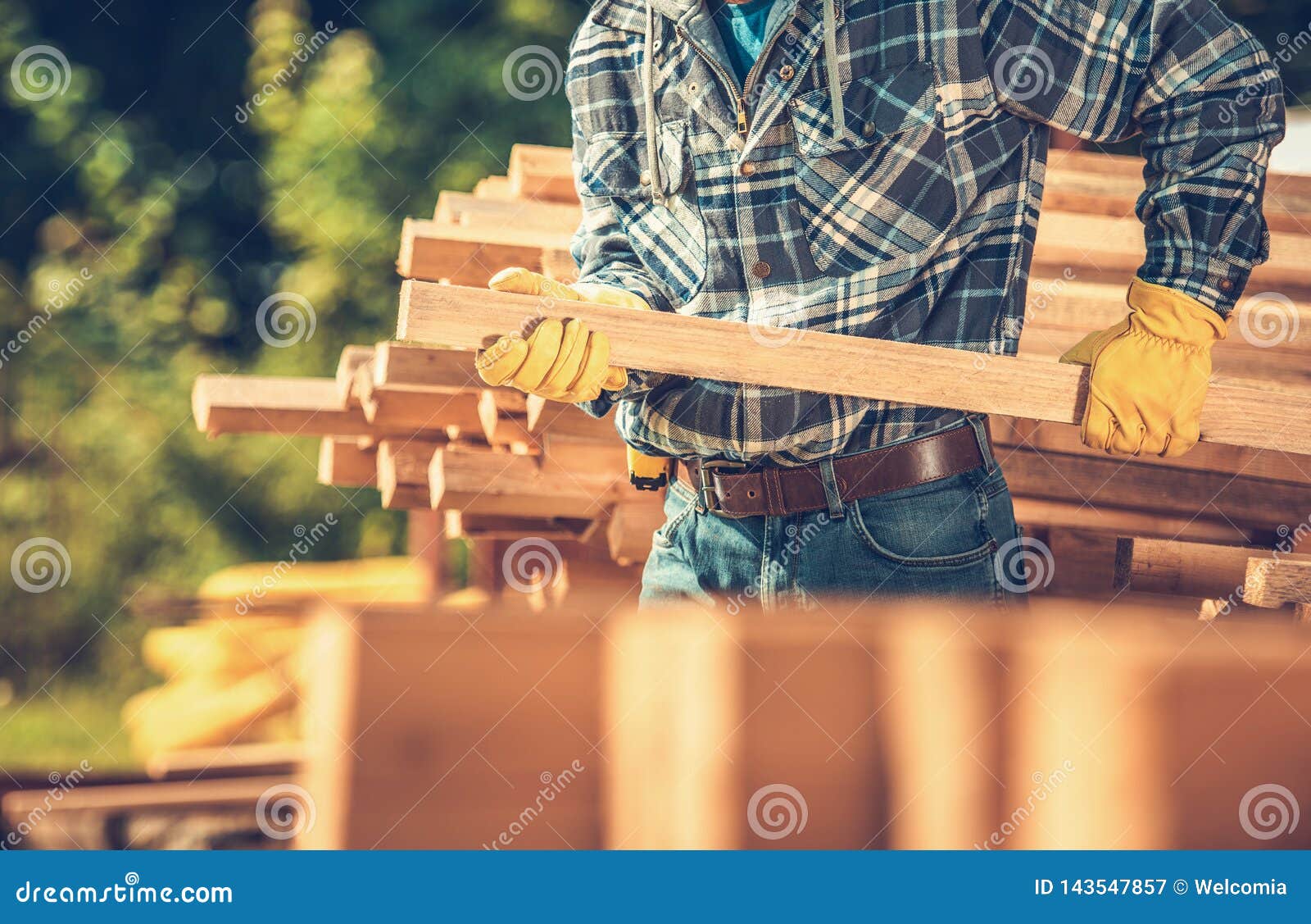 wood building material