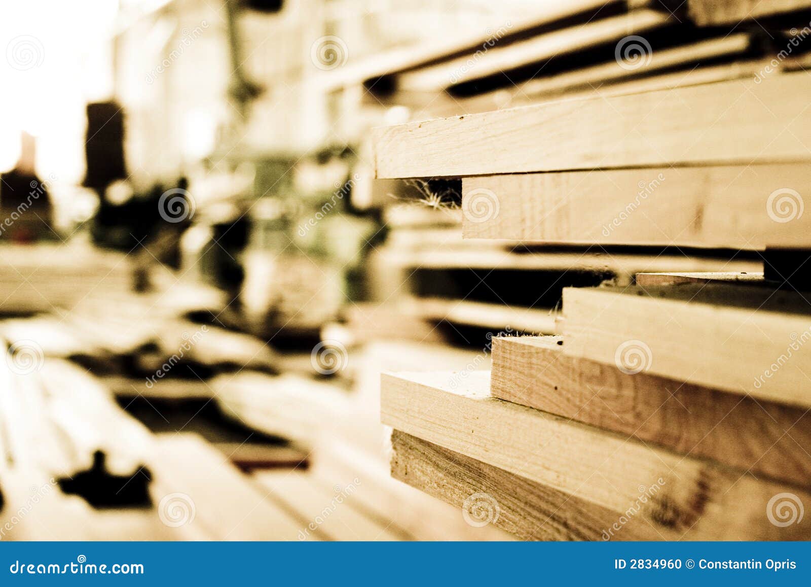 wood building planks