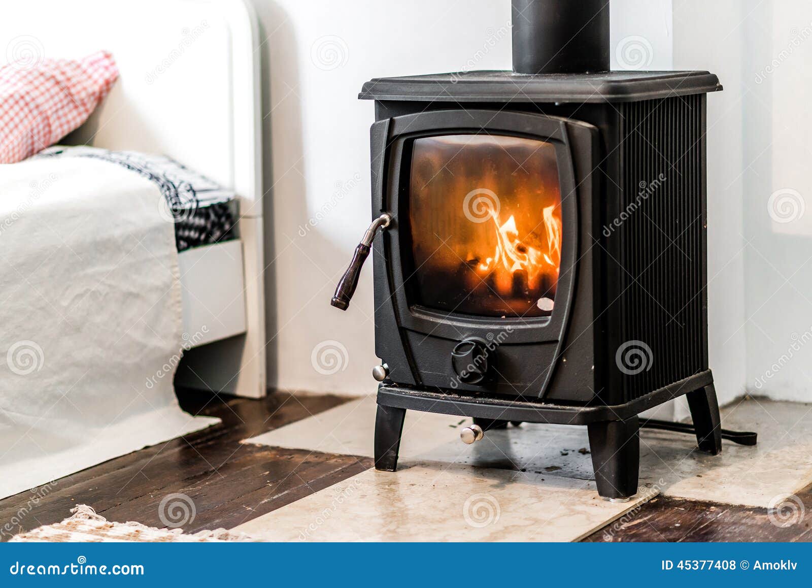 wood burning stove