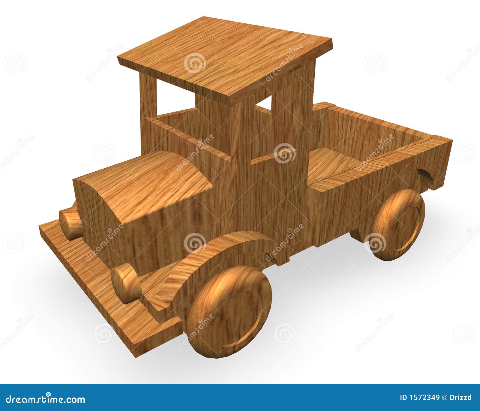 Wood Car Toy Royalty Free Stock Images - Image: 1572349