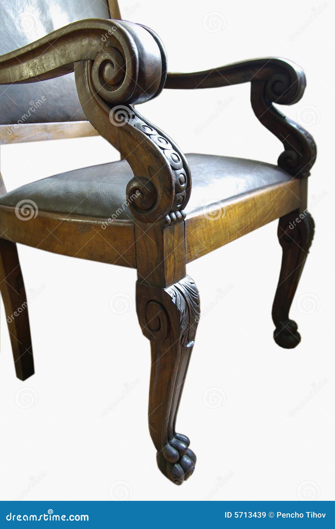Woodcarving chair stock image. Image of chair, rich, furniture 5713439