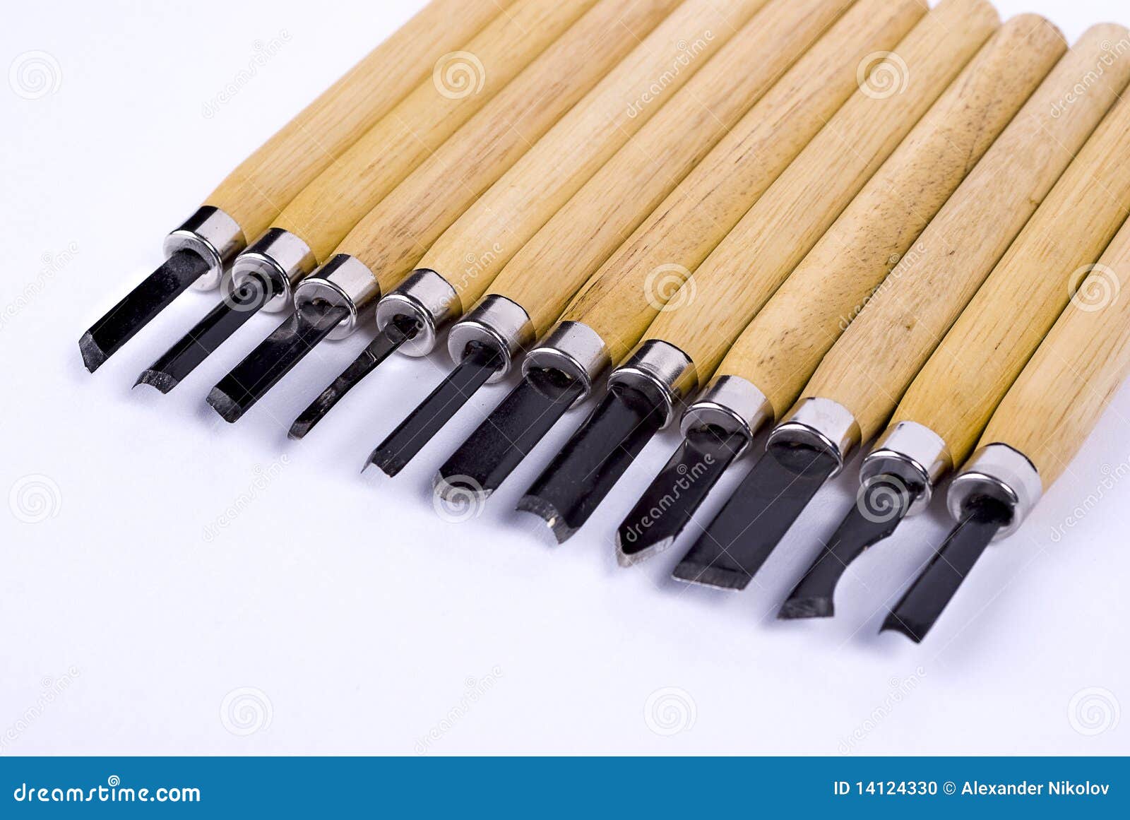 Wood Carving Tools Stock Photo - Image: 14124330