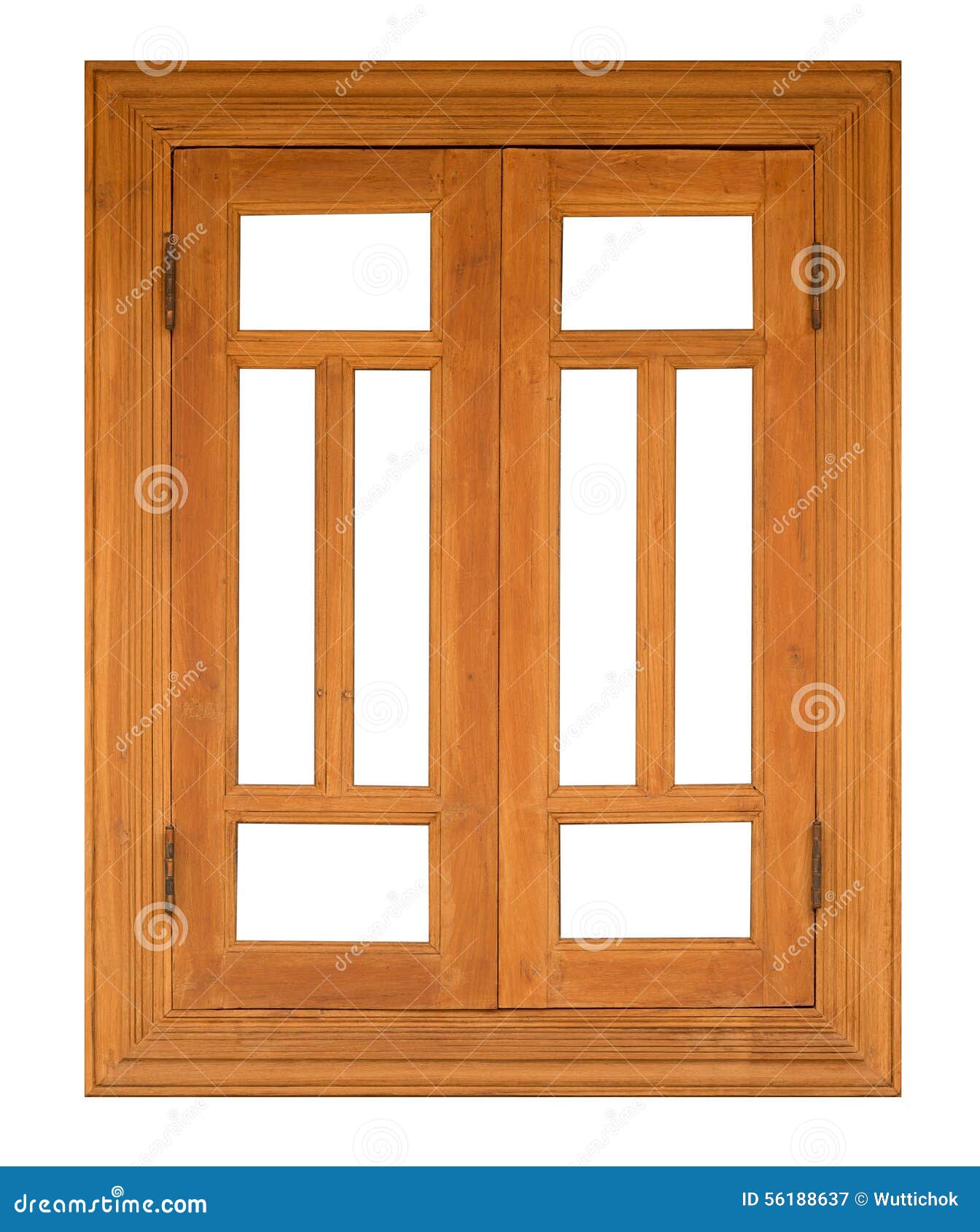 wood casement window