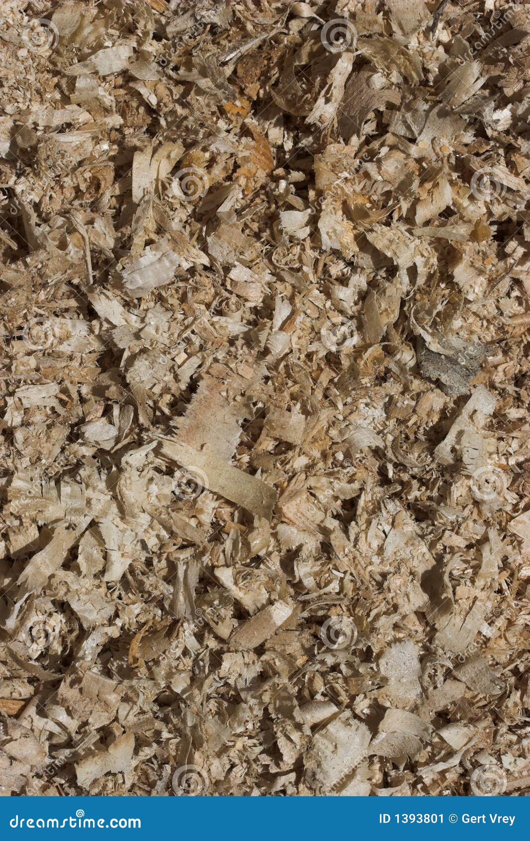 Wood chippings stock image. Image of sawn, grainy, brown 1393801