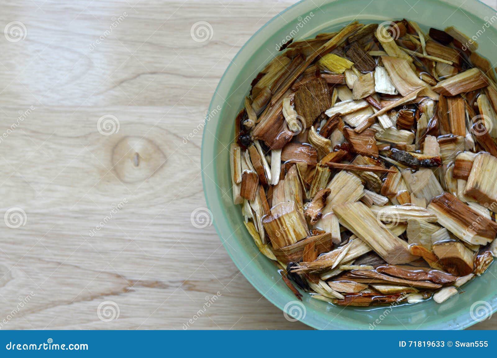Wood chips for smoking stock image. Image of stack, hickory 71819633