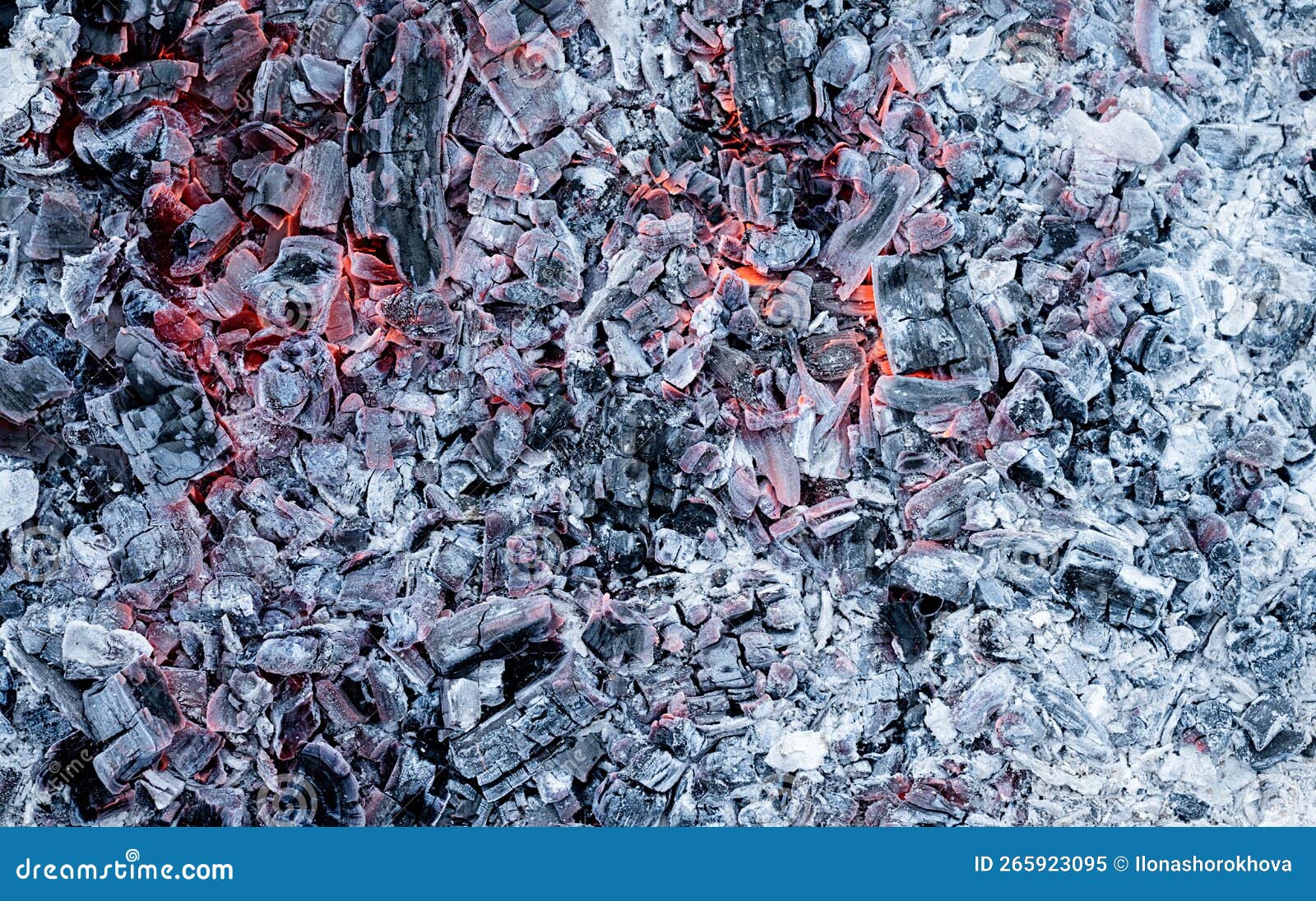 Wood coal and ash texture stock image. Image of coal 265923095