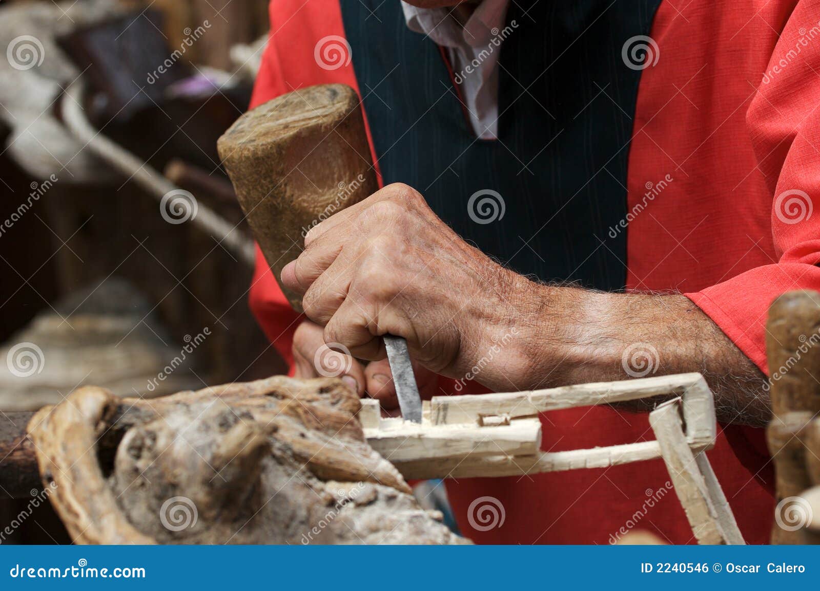 Wood craftsman stock photo. Image of chisel, craftsman - 2240546