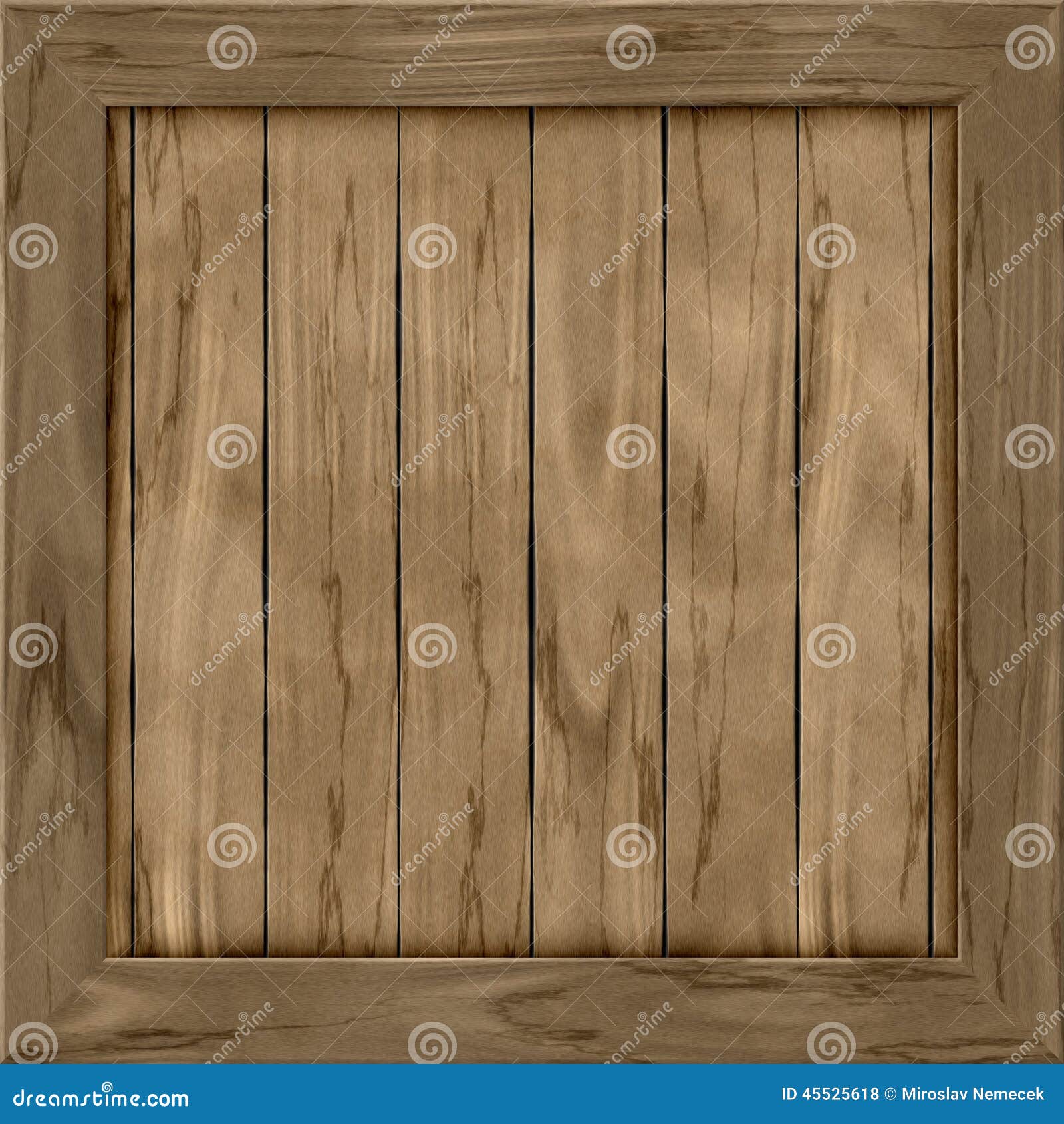 wood crate generated hires texture