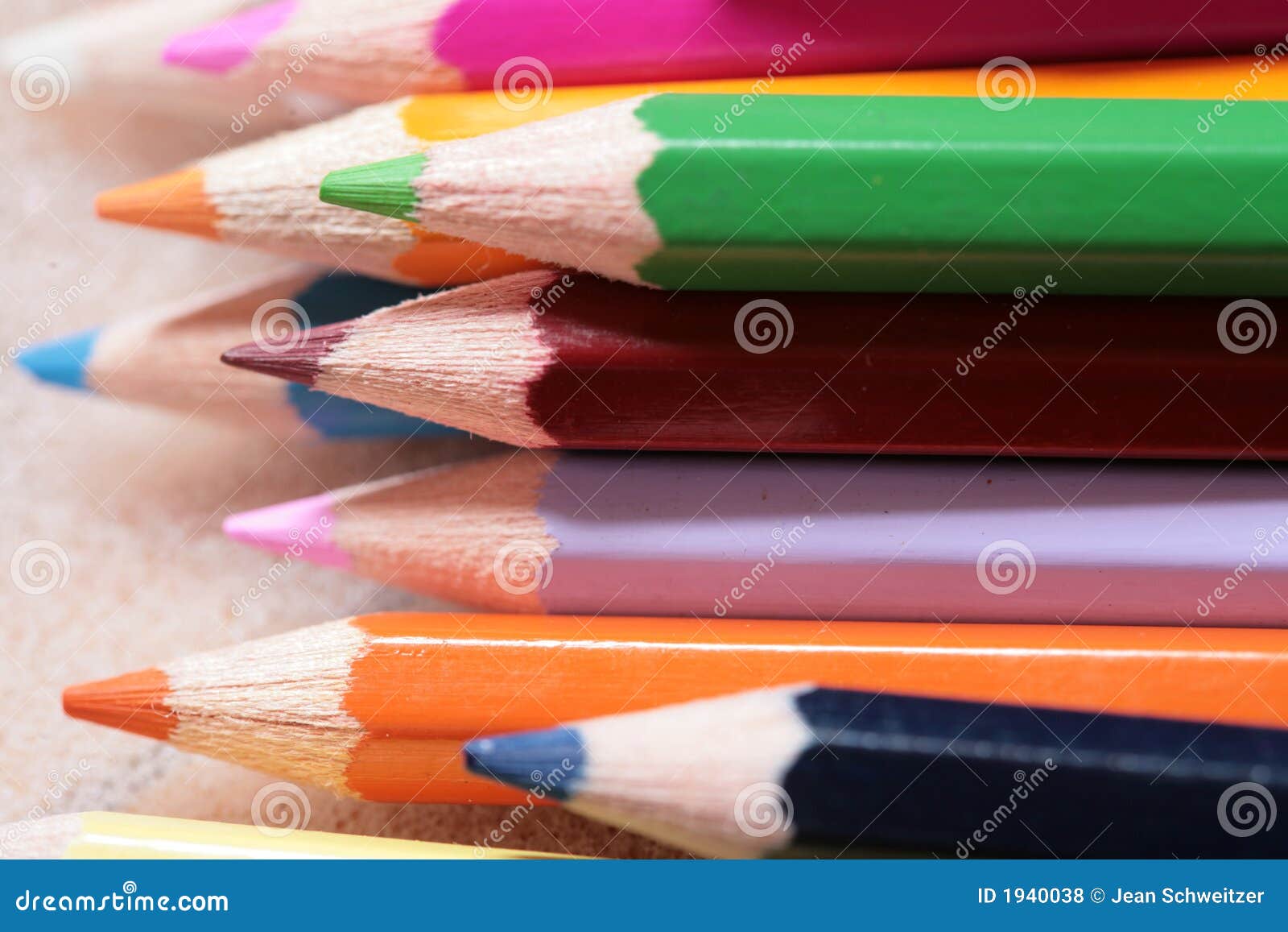 Wood crayon stock photo. Image of draw, artistic, craft 1940038