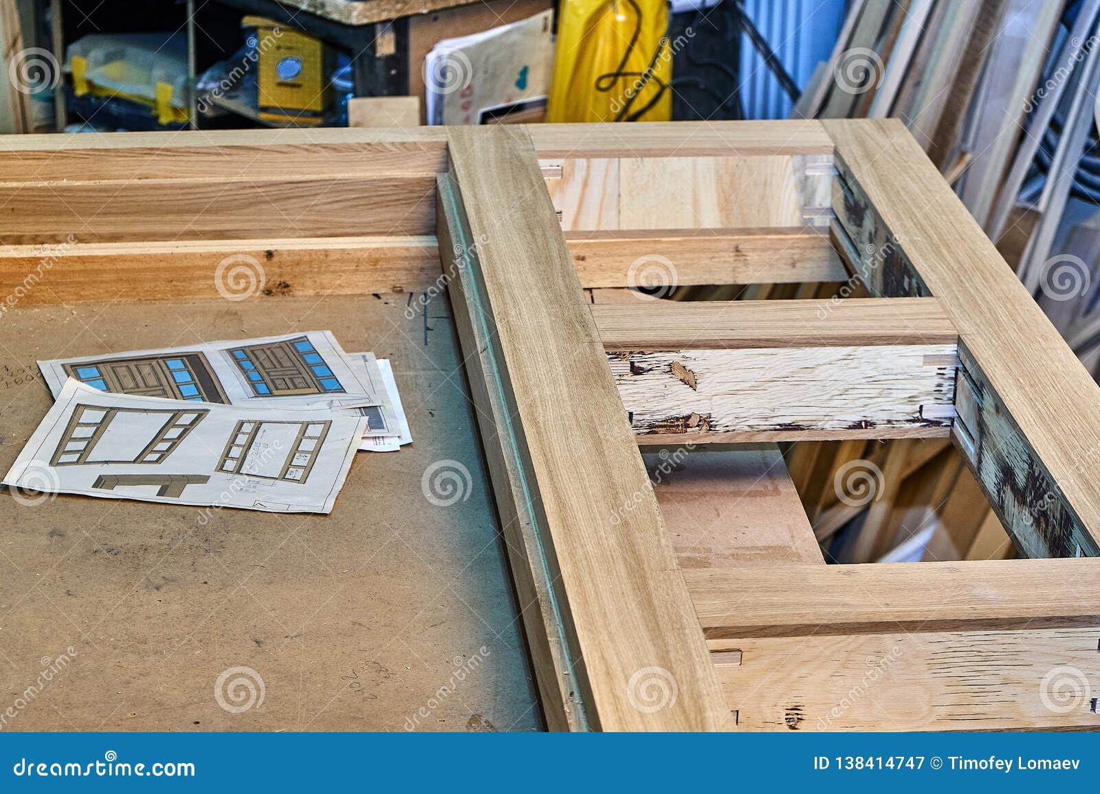 Wood Door Manufacturing Process Door Frame Furniture Manufacture