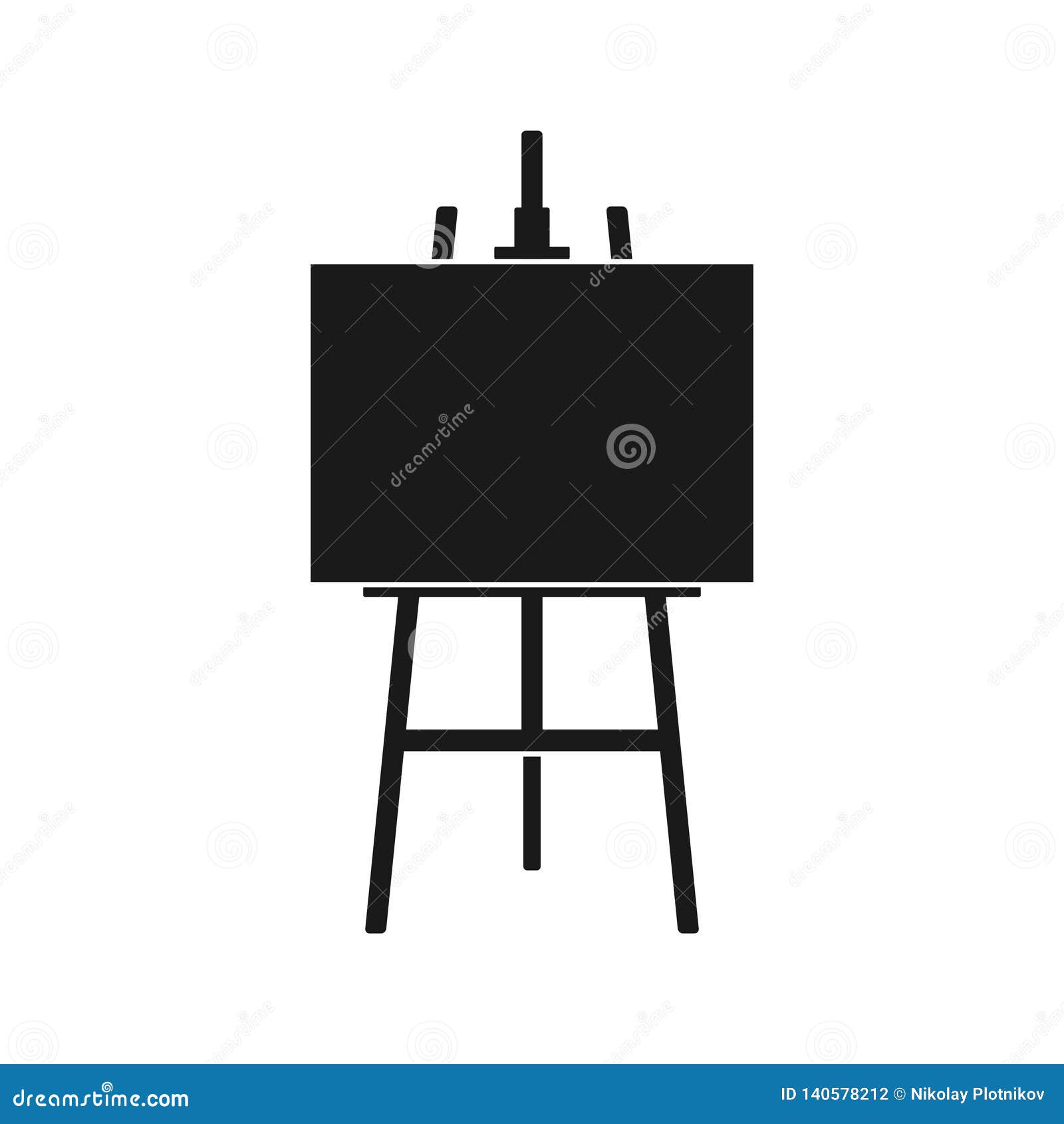 Artists Drawing Board Stock Vector by ©wingnutdesigns 64144517