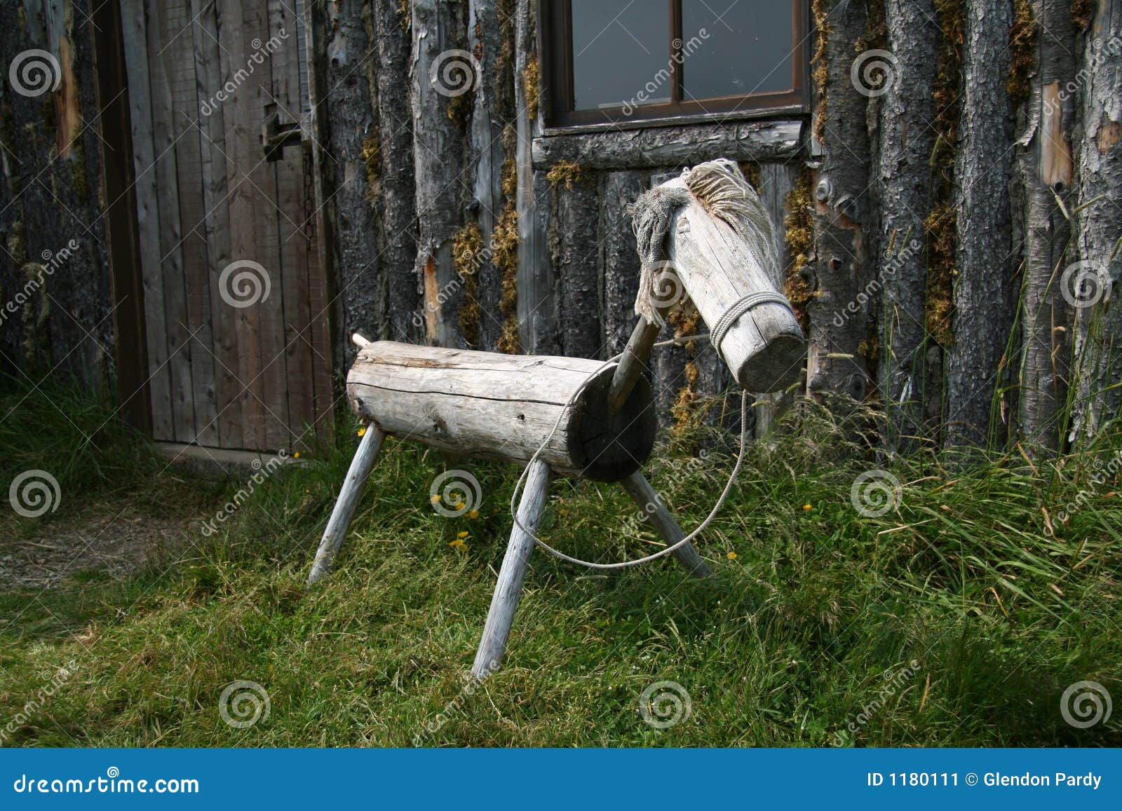 Wood Horse stock image. Image of wood, horse, grass, door 1180111