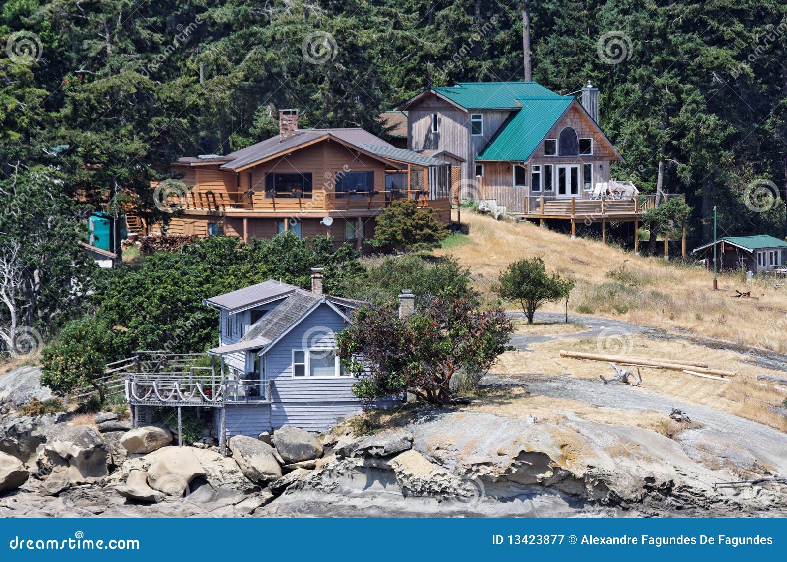 Wood Houses In Vancouver Island Stock Image Image Of Country Tree wood-houses-in-vancouver-island-stock-image-image-of-country-tree