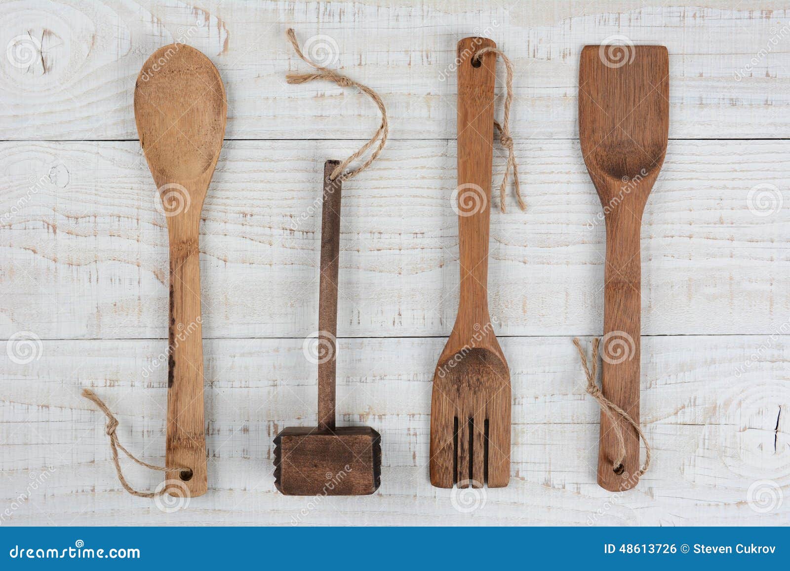Wood Kitchen Equipment stock photo. Image of four, high 48613726