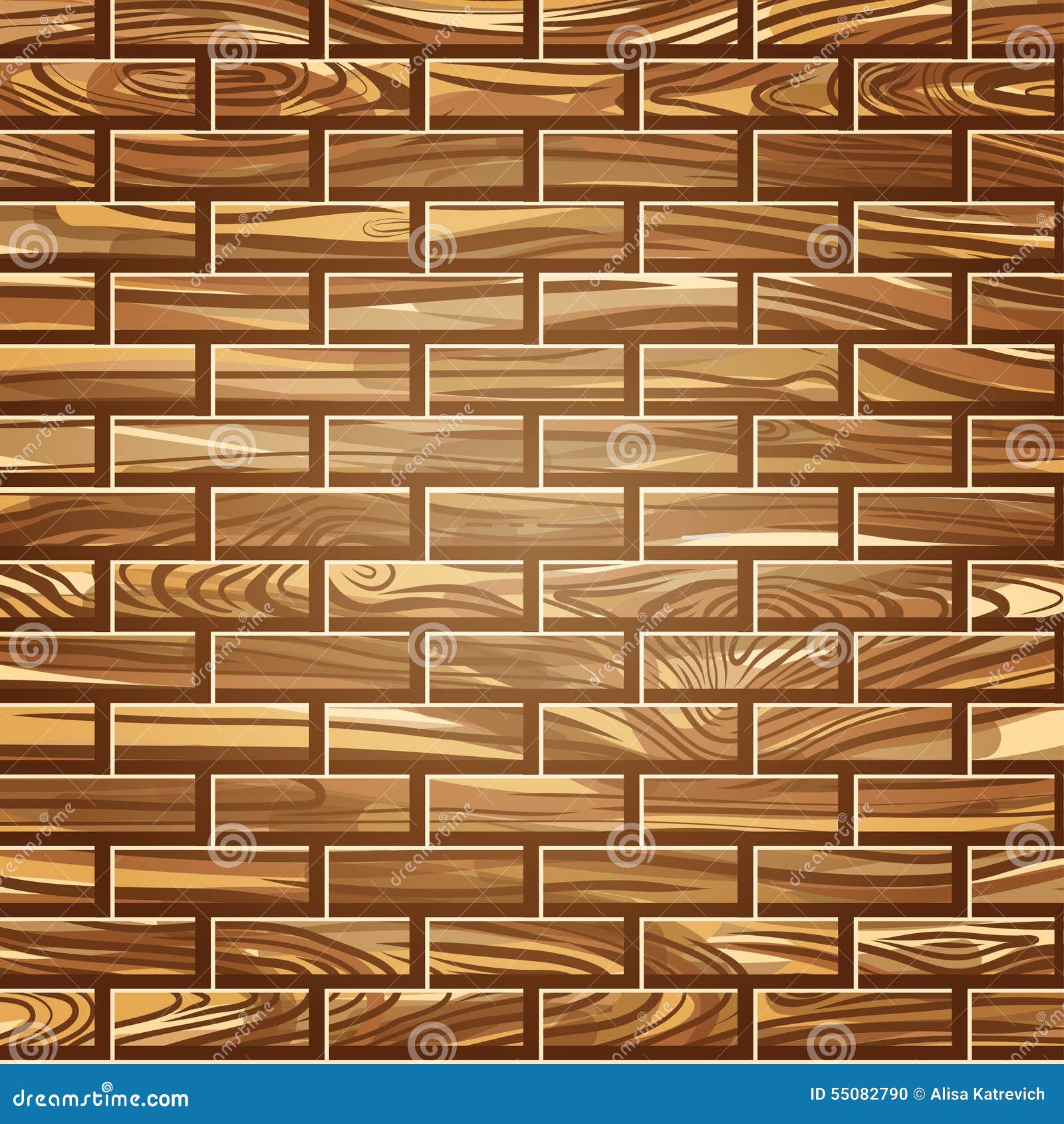 Wood Lines Vector Pattern Background. EPS Stock Vector - Illustration