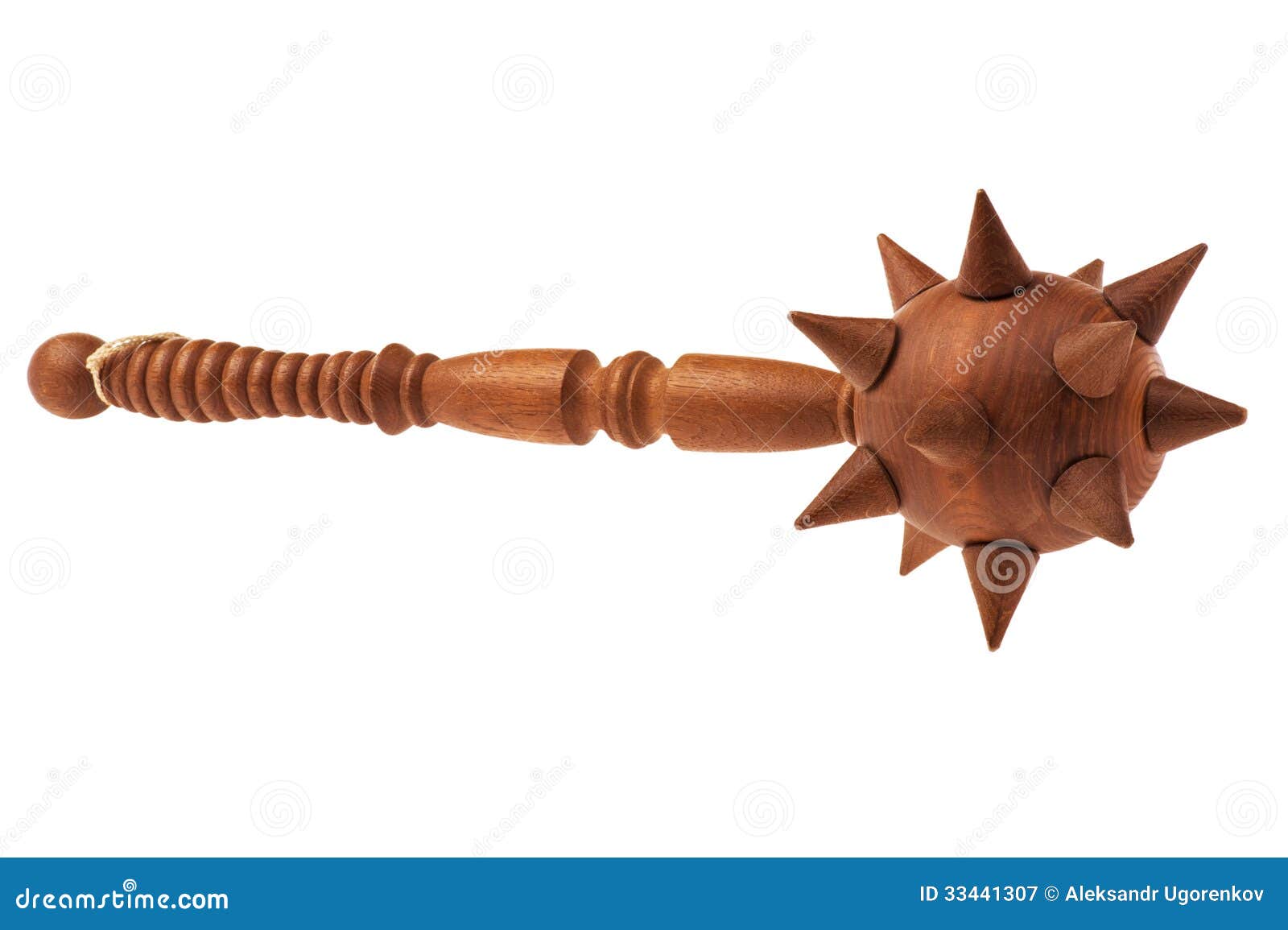 Wood mace stock image. Image of danger, vintage, chivalry 33441307