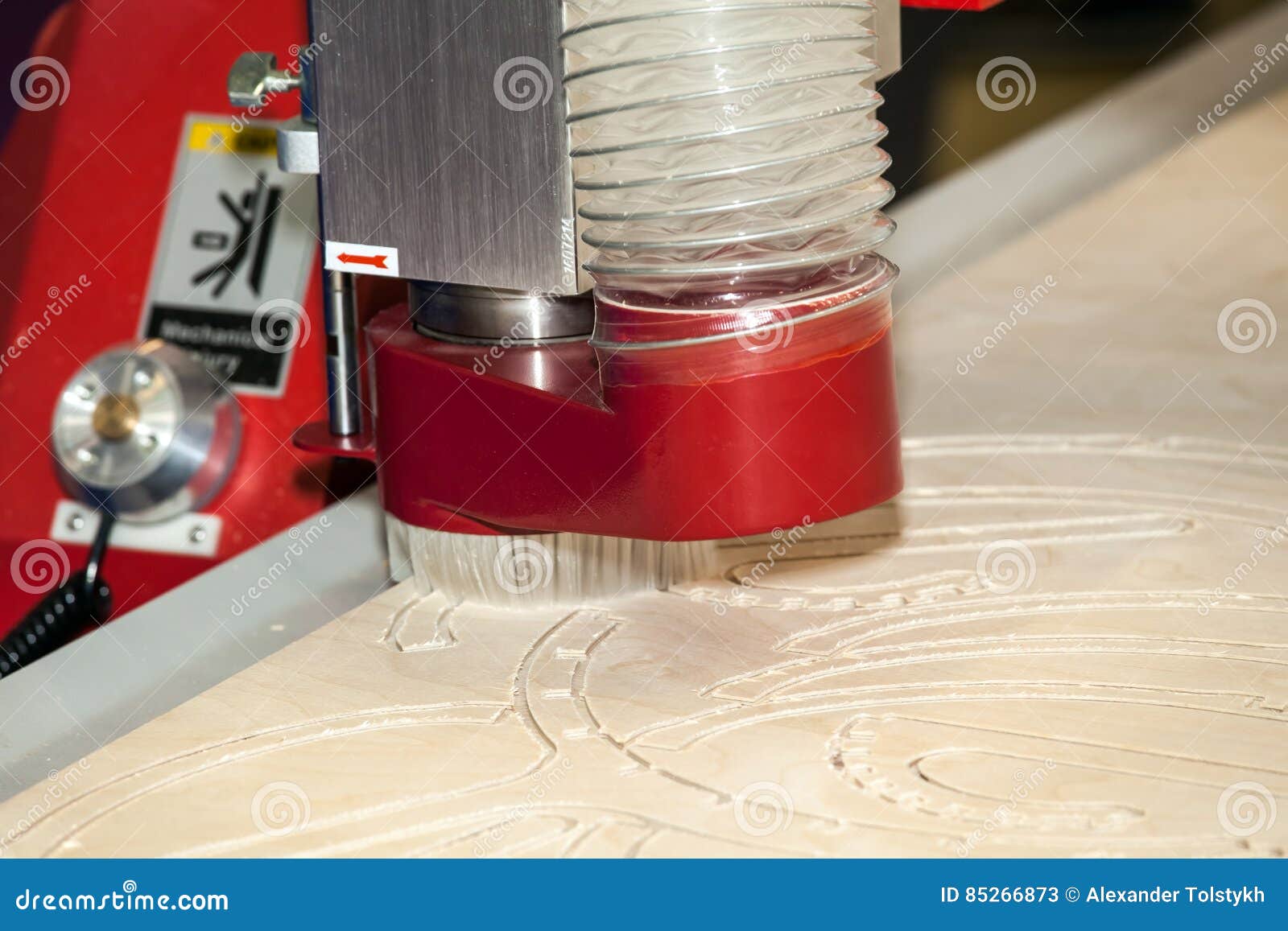 Wood milling machine stock image. Image of craft, speed 85266873