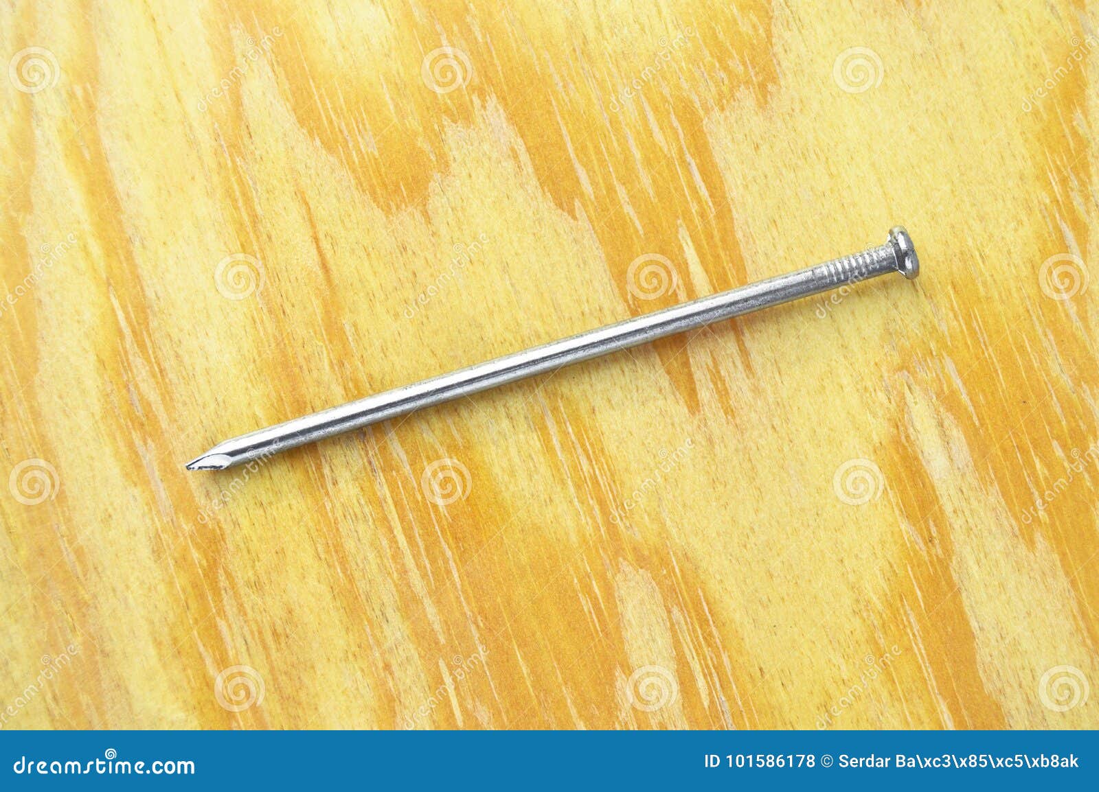 Wood and nails stock photo. Image of lumber, natural 101586178