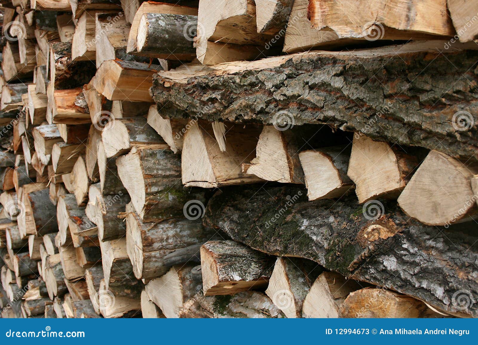 Wood piles stock image. Image of labor, nature, load 12994673