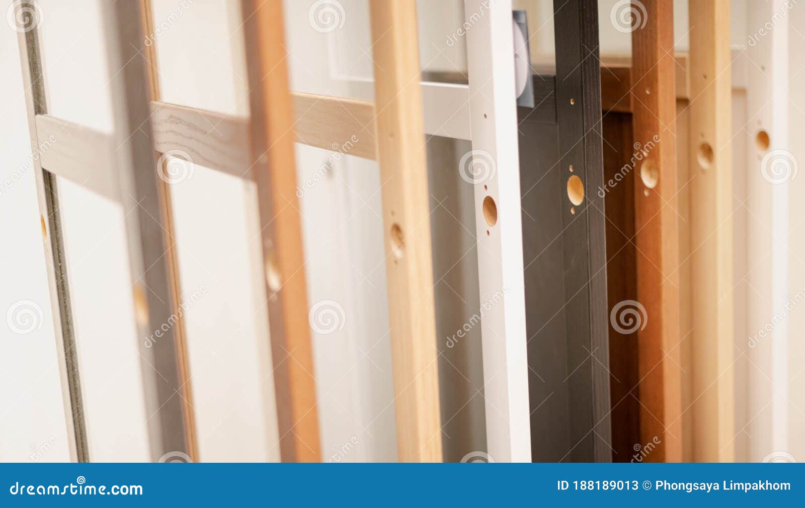 The Wood Plate Door for Buildin the Interior Doors Inside the ...