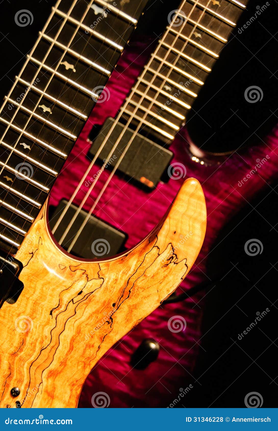Purple Guitar Wallpaper For Desktop
