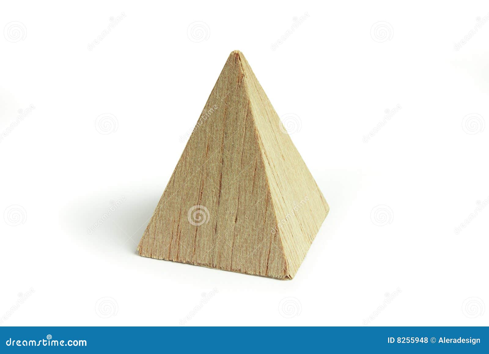 Wood Pyramid Block Royalty Free Stock Photos - Image: 8255948