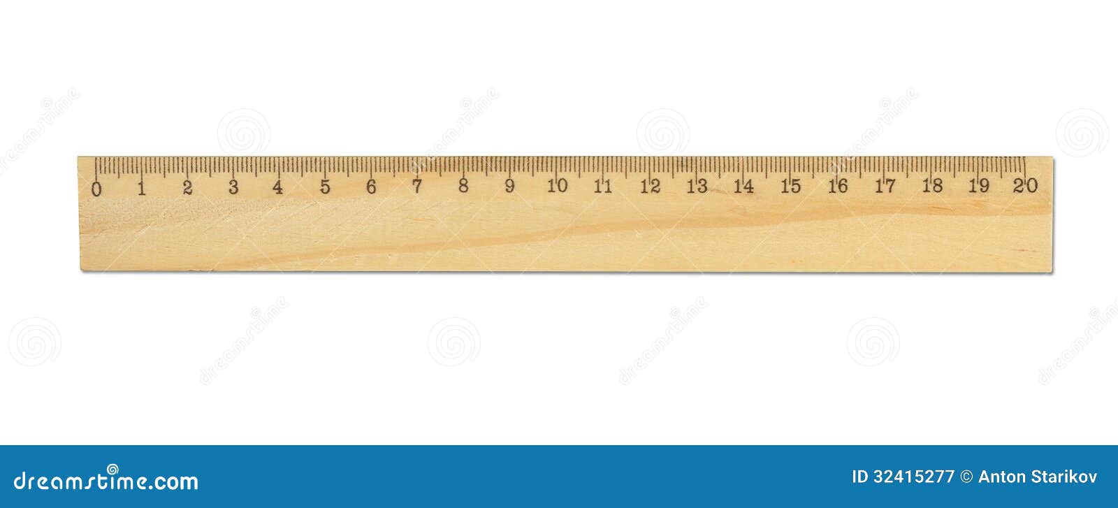 wood ruler