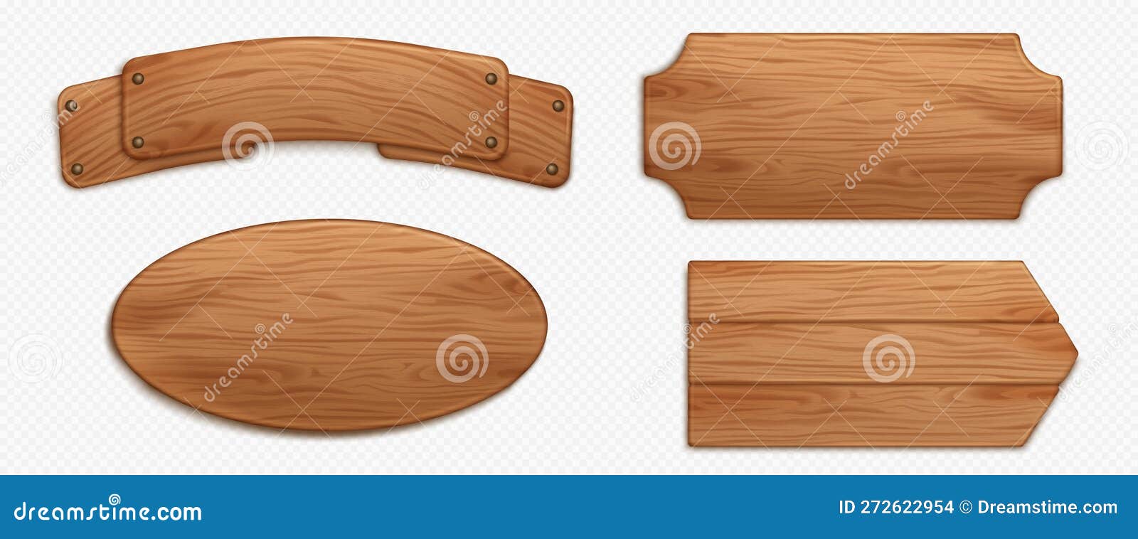 wood texture sign board  realistic banner